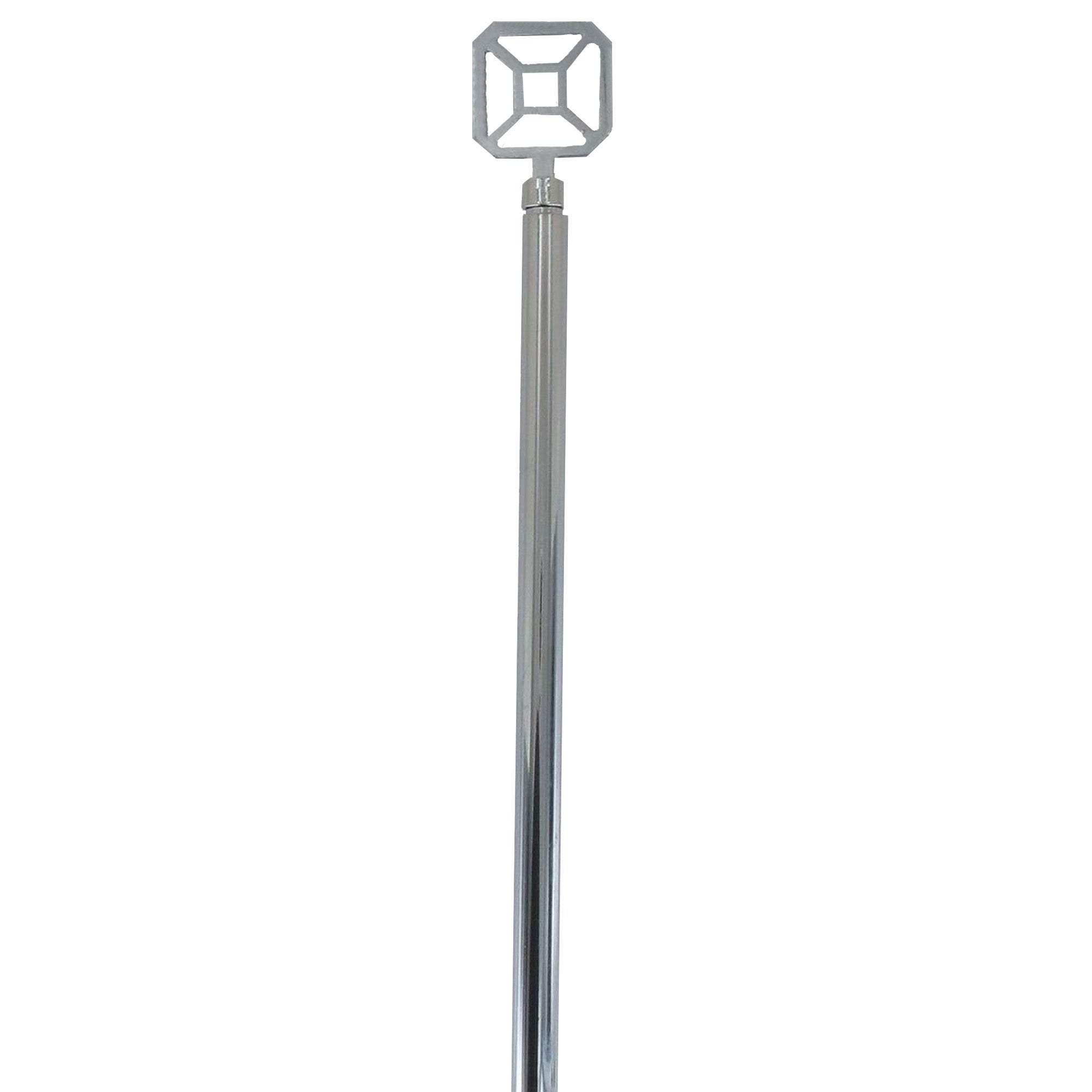 VORCOOL 2 Pezzi Asta per Tenda Regolabile per Asta da 15 - 22 mm