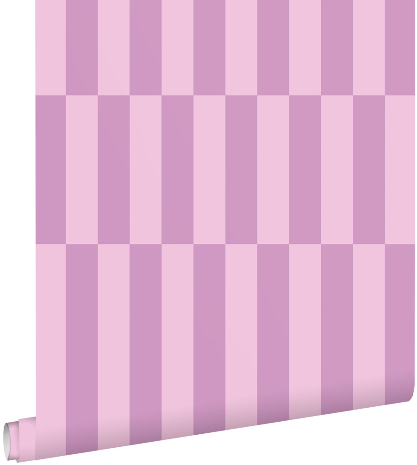 Tapeta paski fioletowym - 50 x 900 cm - ESTAHOME