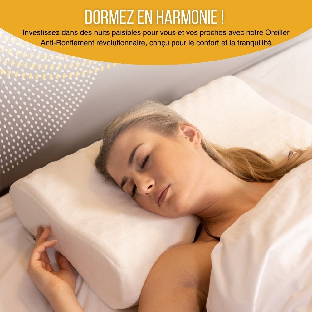 Oreiller Anti-Ronflement - Double Surface de Massage – 57x36x11 - INPHYSIO - 6