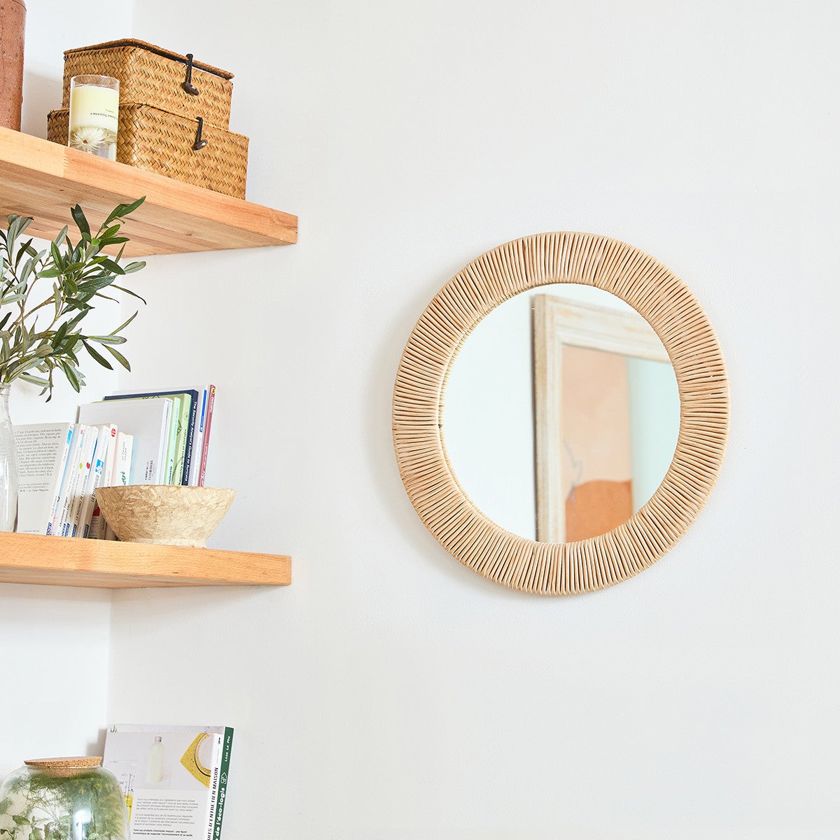 Miroir mural 40cm certifié FSC - 2