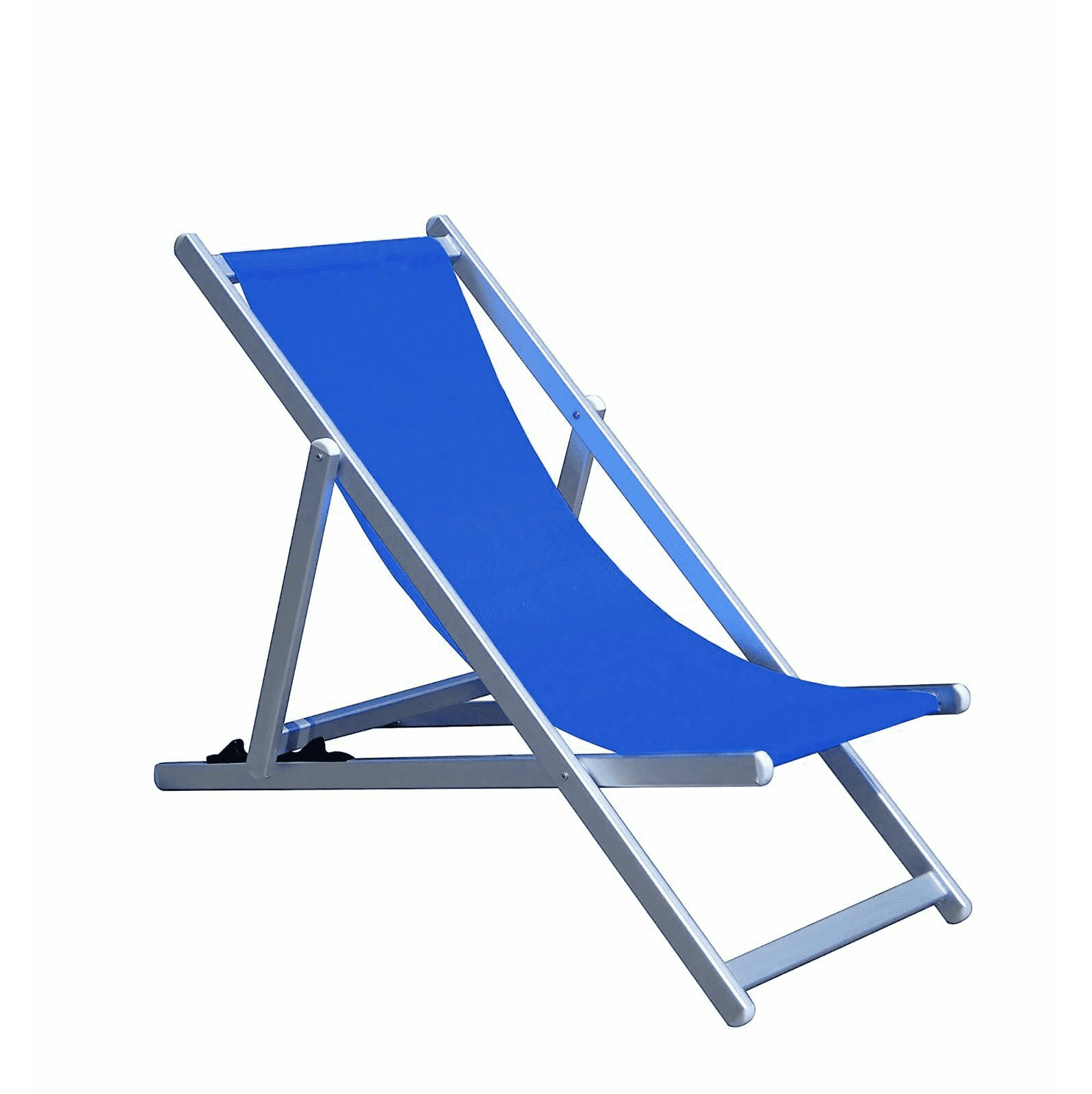 Sedia per piscina mare Sdraio Reclinabile Telo Blu Leroy Merlin