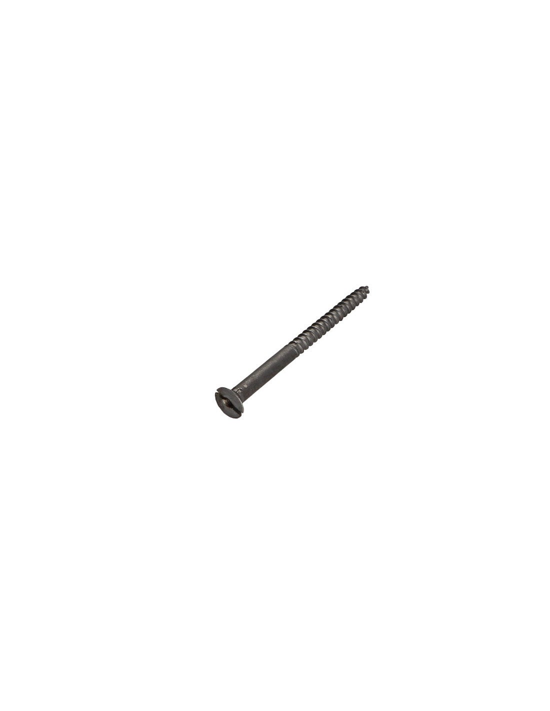 Lot De 25 Vis à Bois Anciennes En Acier Brut T.F. Fendues - Dimensions 2,5 X 25 Mm