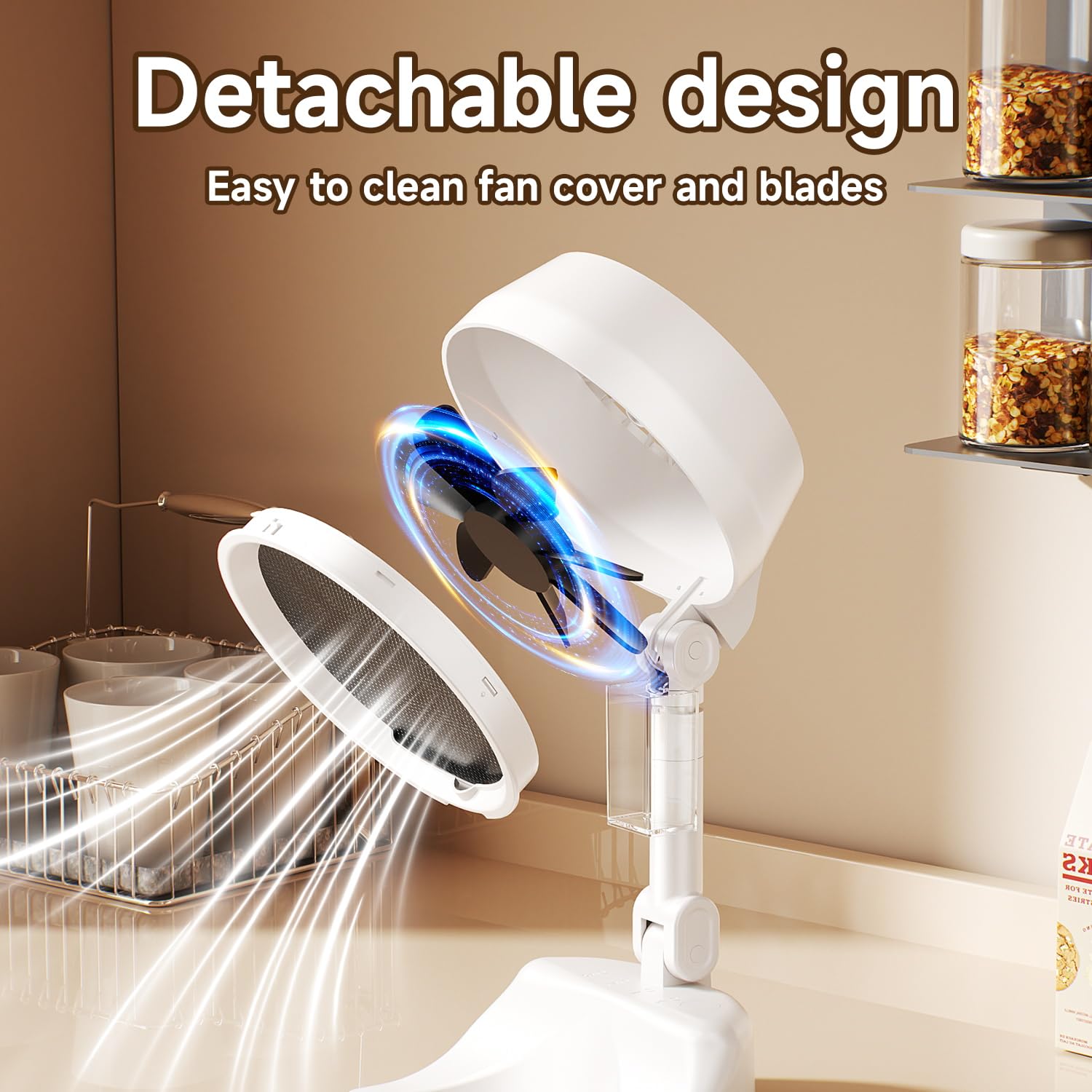 Cappa aspirante portatile, cappa aspirante pieghevole, mini cappa da cucina per barbecue, pentole calde e cucine per camper. - 8