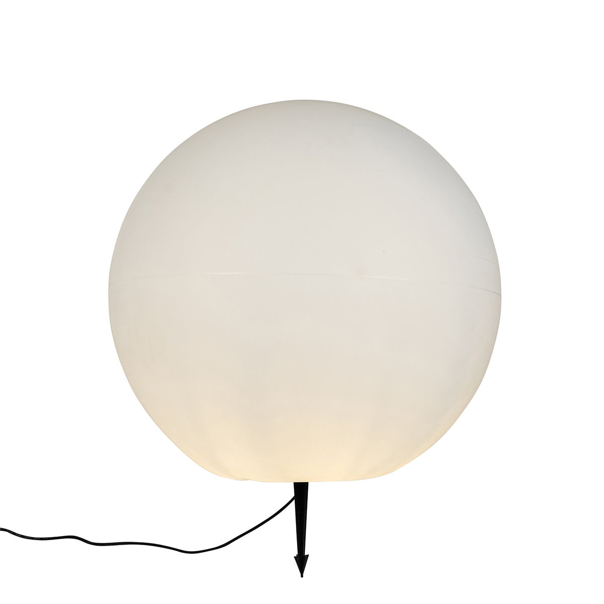 Qazqa moderne lampadaire extérieure, lampe sur pied extérieure pour jardin intelligente - Nura - blanc, ampoule led 9w, e27, - 8