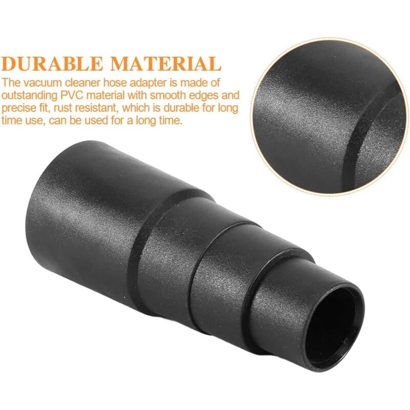 Adaptateur Tuyau Aspirateur pour Aspirateurs d'atelier Universel 25MM-42MM, Connecteur Embout de Tuyau Aspirateur Pour aspirateur ponceuse (4pcs) - 3