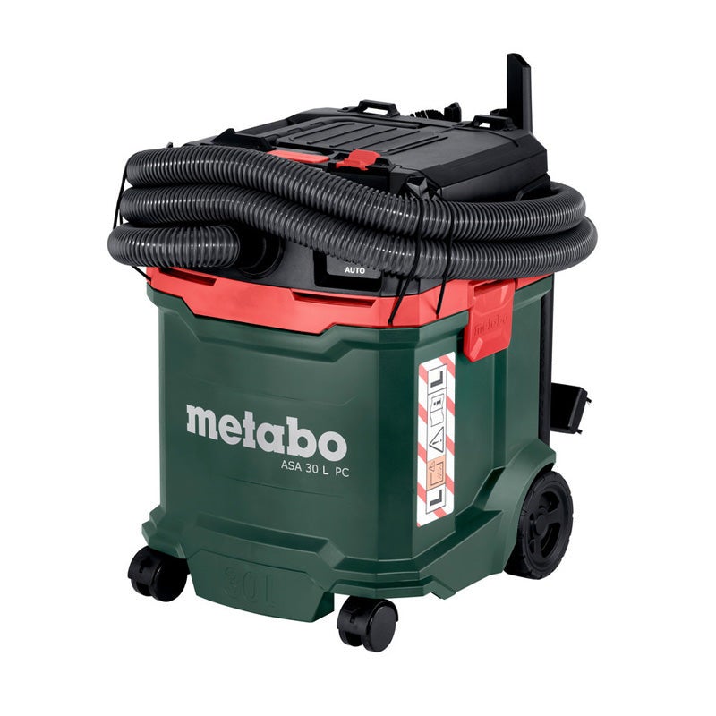Aspirateur Professionnel ASA 30L - Classe L - Usage Humide/sec - Noir