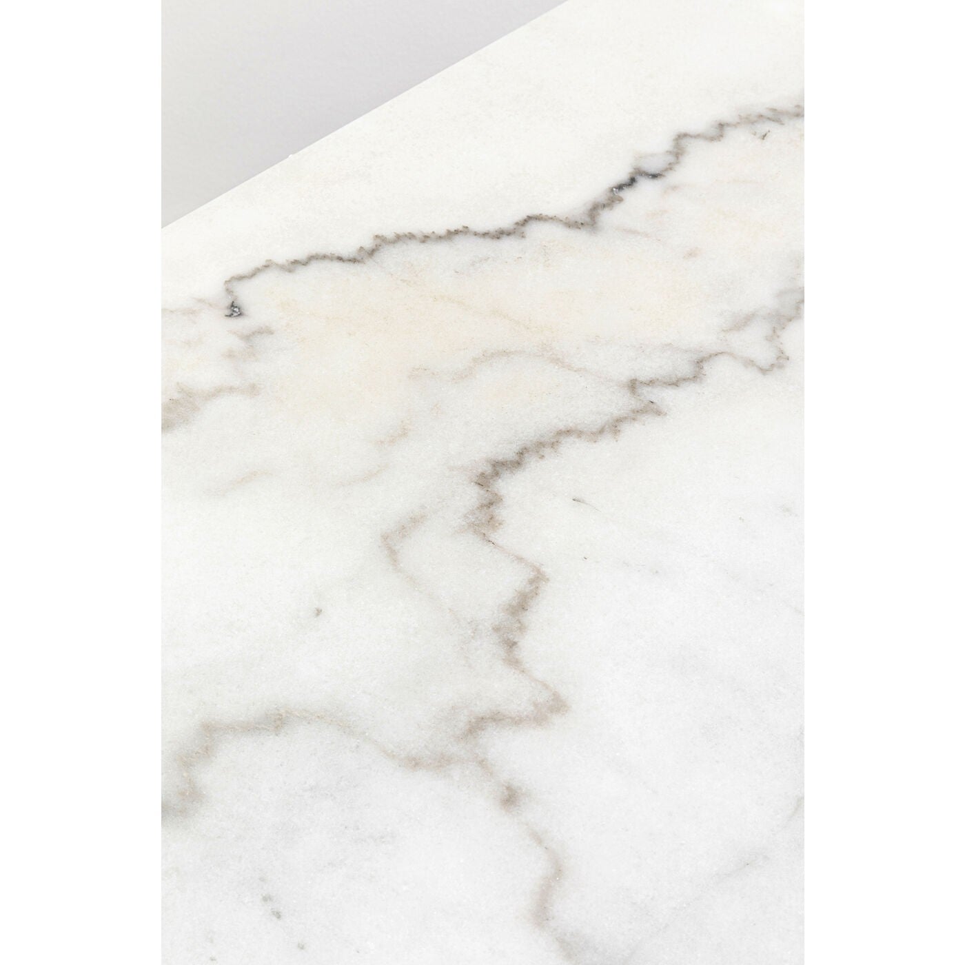 Table Bistrot 120x60cm marbre blanc Kare Design - 5
