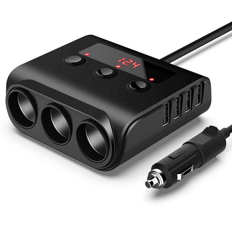 Adattatore per Presa Accendisigari Quick Charge 3.0 12V/24V 3 Prese 180W On-Off Adattatore per Auto con Caricatore USB per Auto a 4 Porte – acquista a prezzi convenienti sul marketplace Adattatore per Presa Accendisigari Quick Charge 3.0 12V/24V 3 Prese 180W On-Off Adattatore per Auto con Caricatore USB per Auto a 4 Porte – acquista a prezzi convenienti sul marketplace