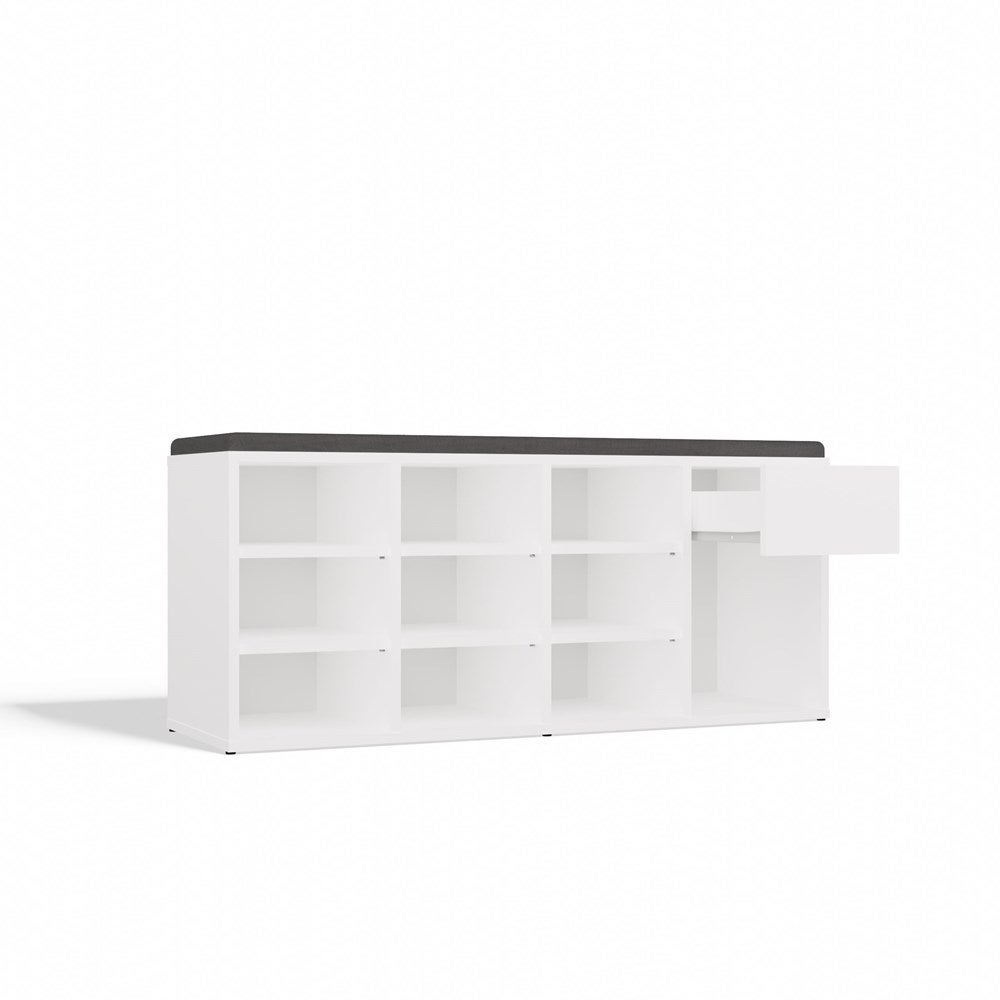 Szafka na obuwie otwarta Topeshop TALLIN Biel 110x49x35 cm 1 szt