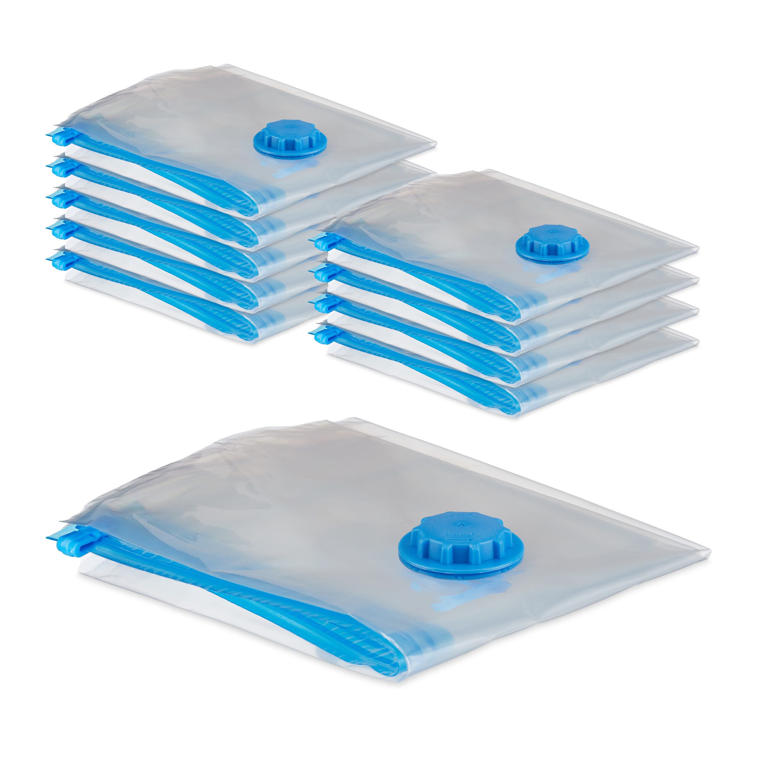 Buste Sottovuoto Per Indumenti Sacchetto Sottovuoto Per Vestiti Abiti Piumoni Sacco Salvaspazio 70x100 Buste Sottovuoto Per Vestiti - Foto 4