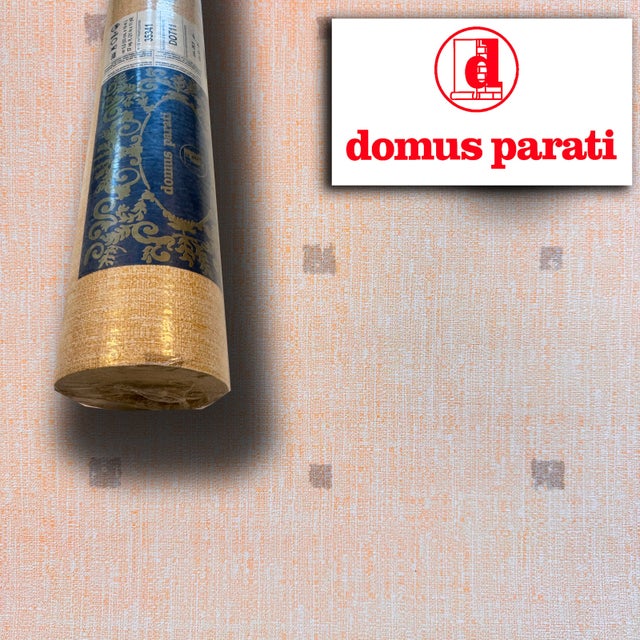 SUPER STOCK 0,56 € por m² - Rollo de 5,2 m² (10x0,52 m) de Papel Pintado Vinílico Lavable de Alta Calidad JUTA QUADRI