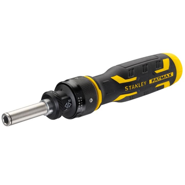 Destornillador De Carraca Bimateria Stanley 0-62-509 – 6 Puntas Intercambiables (phillips, Plano Y Torx)
