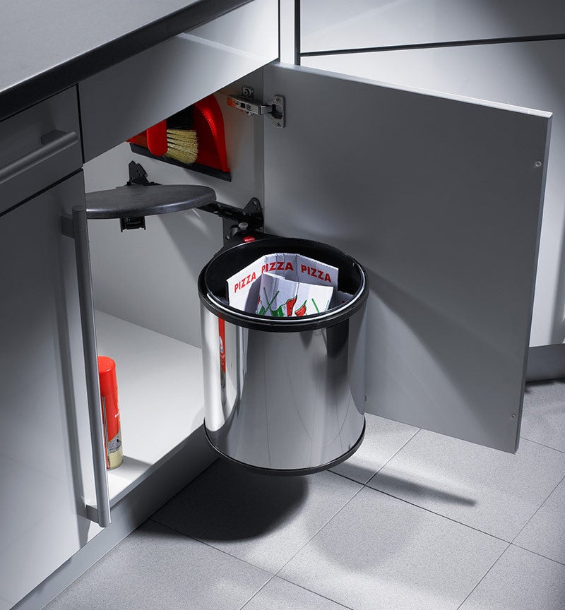 Poubelle de cuisine encastrable sous évier 15L Hailo Big-Box Coloris ...
