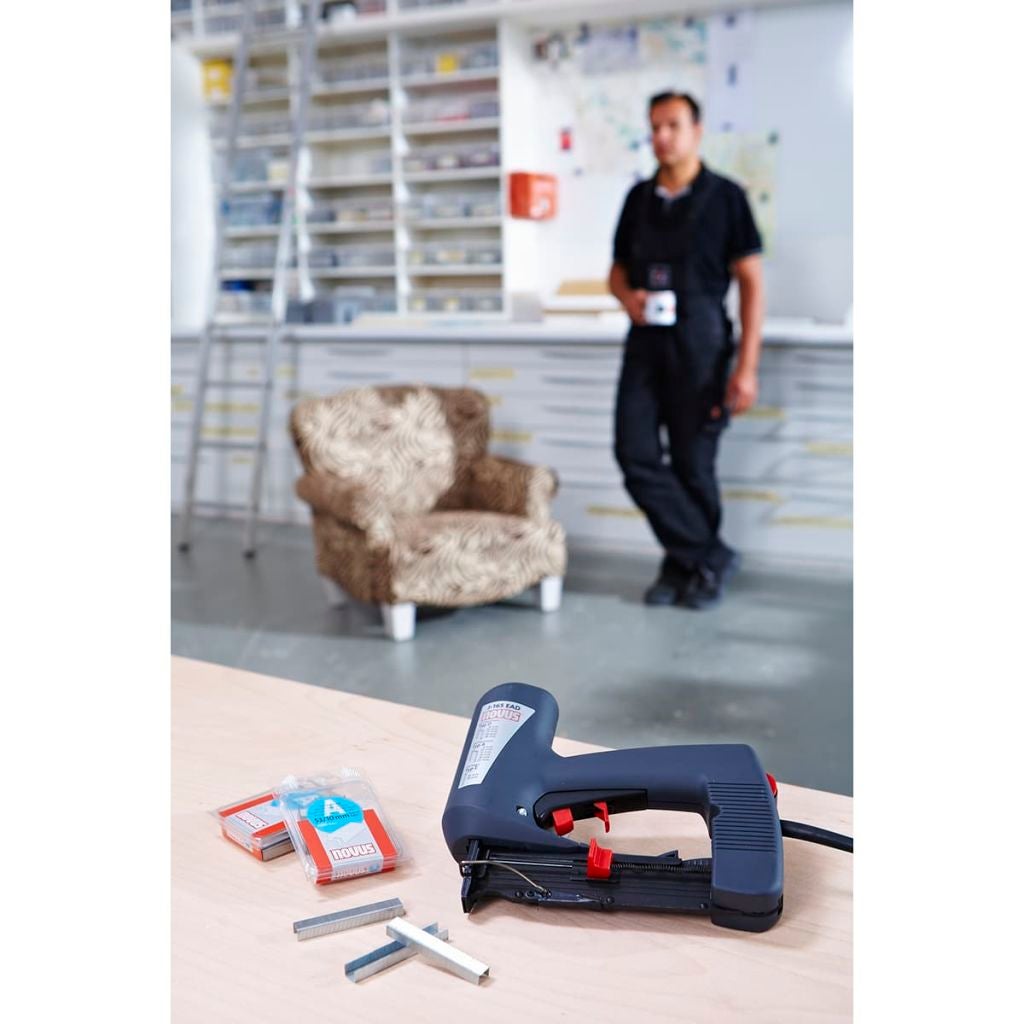 Pinzatrice Novus B 32 - Cucino Fino A 15 Fogli, Graffette Metalliche No. 10, Design Nero/Grigio - Foto 13