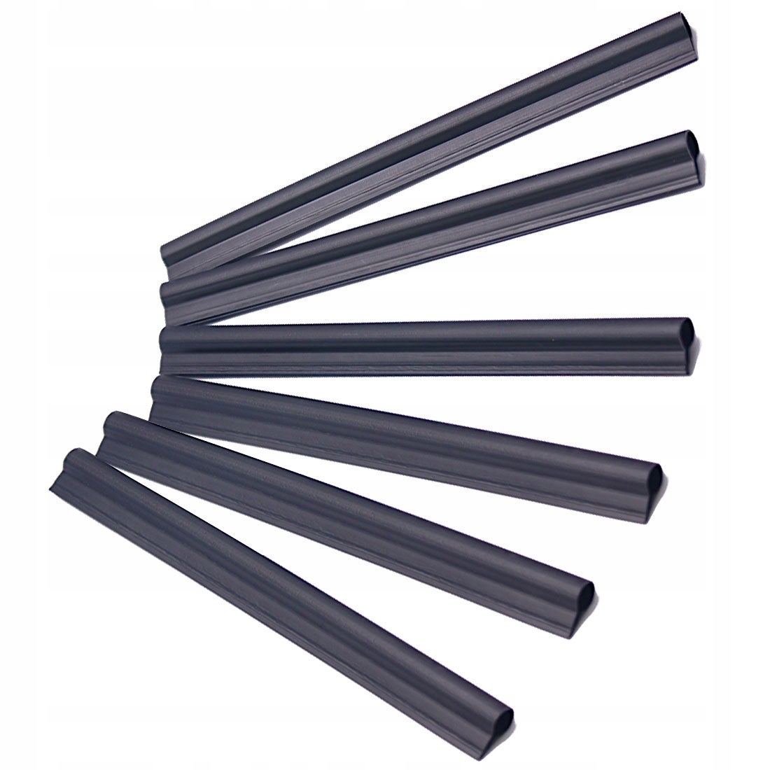 KLIPSY 19cm DO TAŚMA OGRODZENIOWA TAŚMY OGRODZENIOWEJ ZACZEPY CZARNY 6 szt