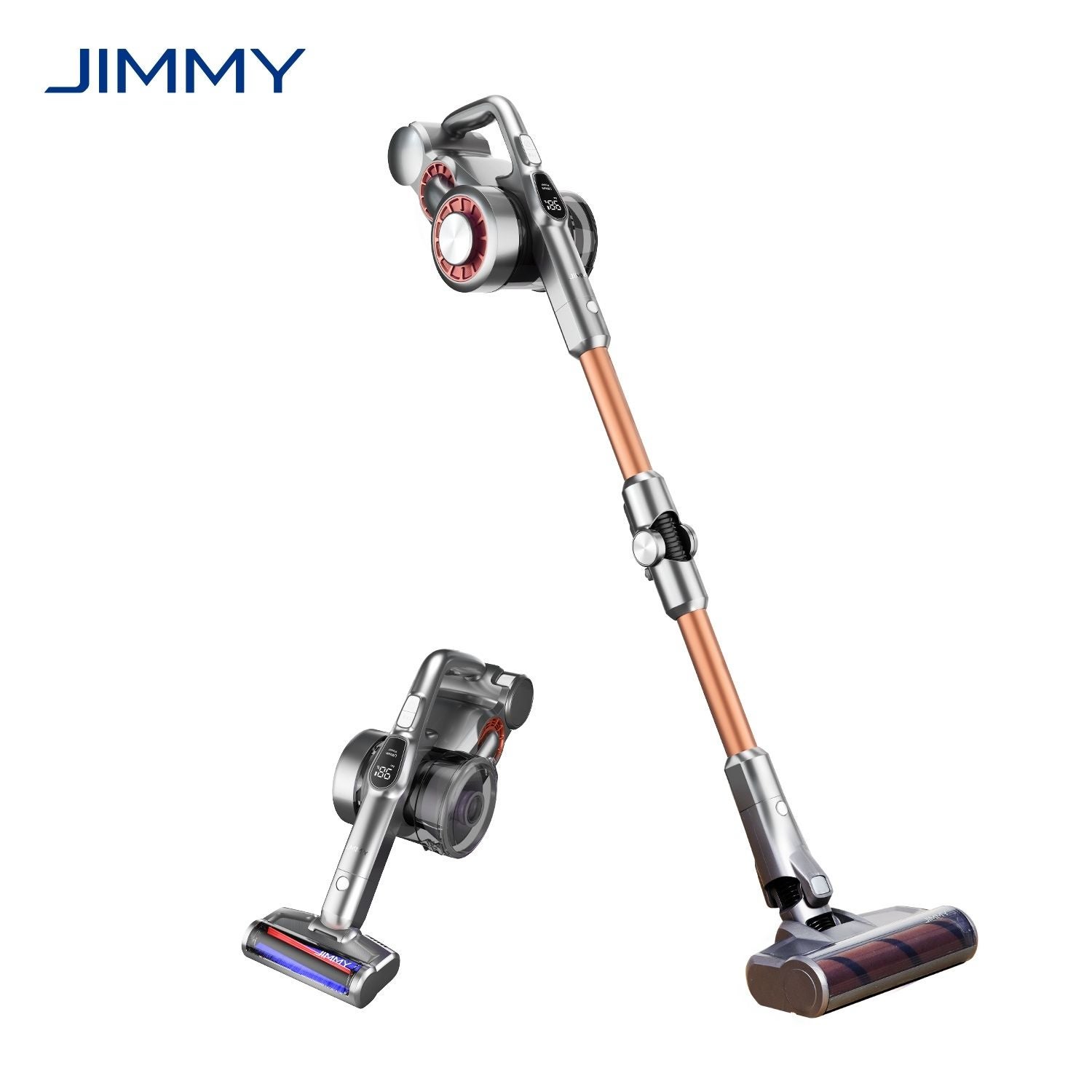 Jimmy Aspiradora Escoba Sin Cable H9 Pro, 600 W, Autonomía 80 Minutos , Leroy Merlin