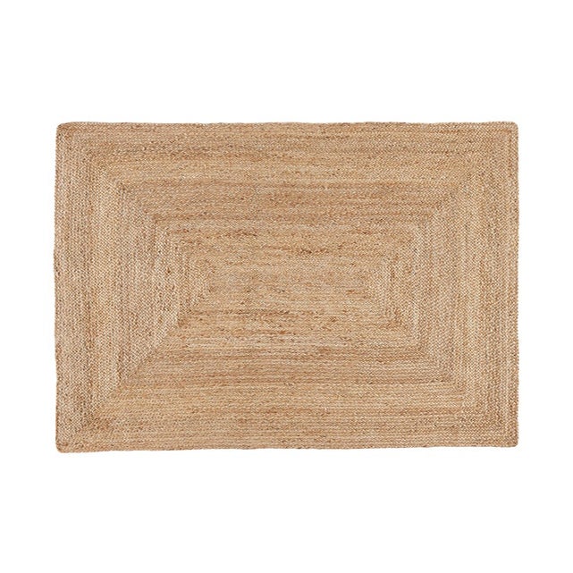 Dywan z naturalnego juty Ibiza 120x170 cm – Ręcznie robiony, plecionka rzemieślnicza, styl rustykalny lub nowoczesny, miękki i wytrzymały