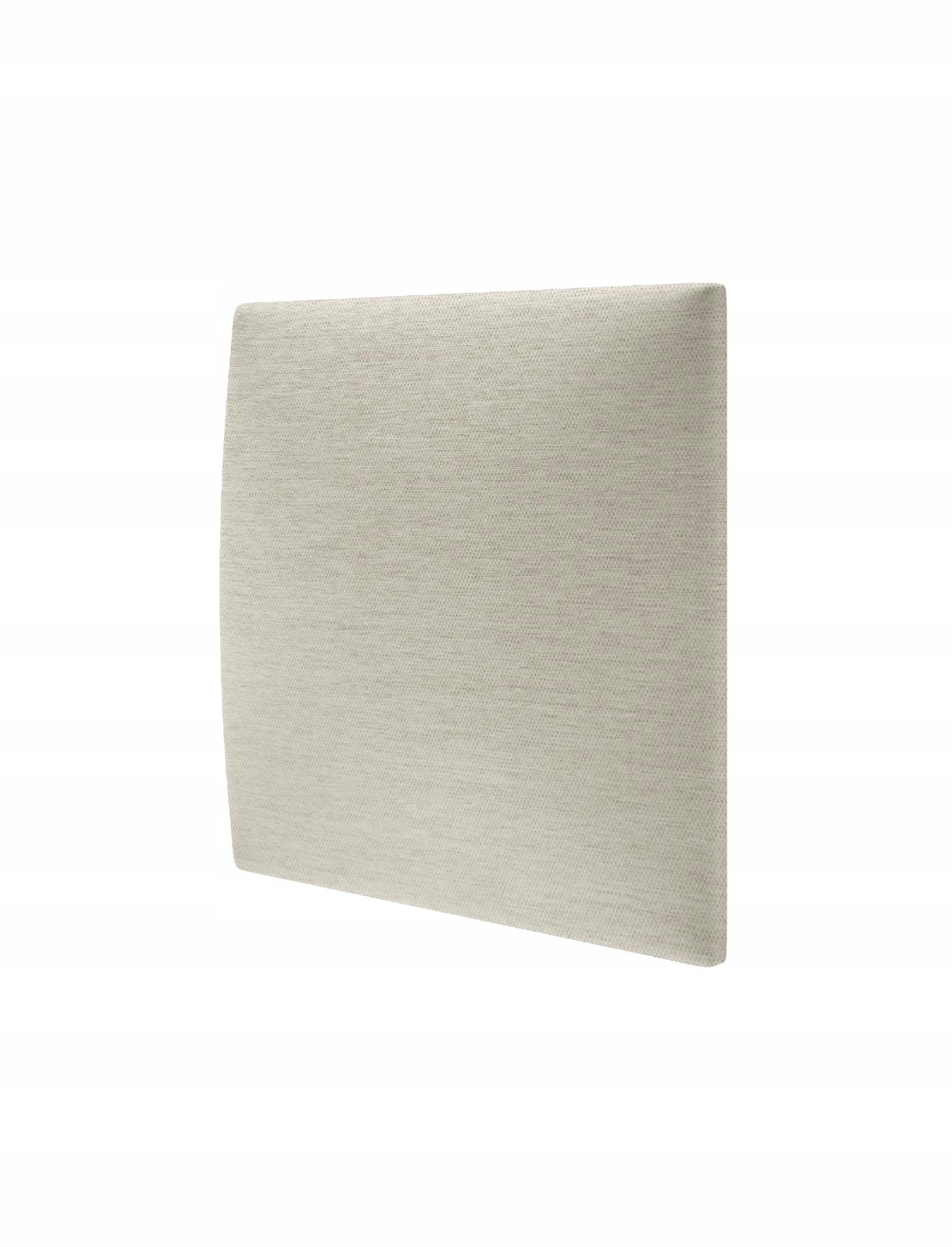 Panel tapicerowany ścienny Stegu wezgłowie 30x30 cm Beżowy welur , akustyczny, dekoracyjny 1 szt.