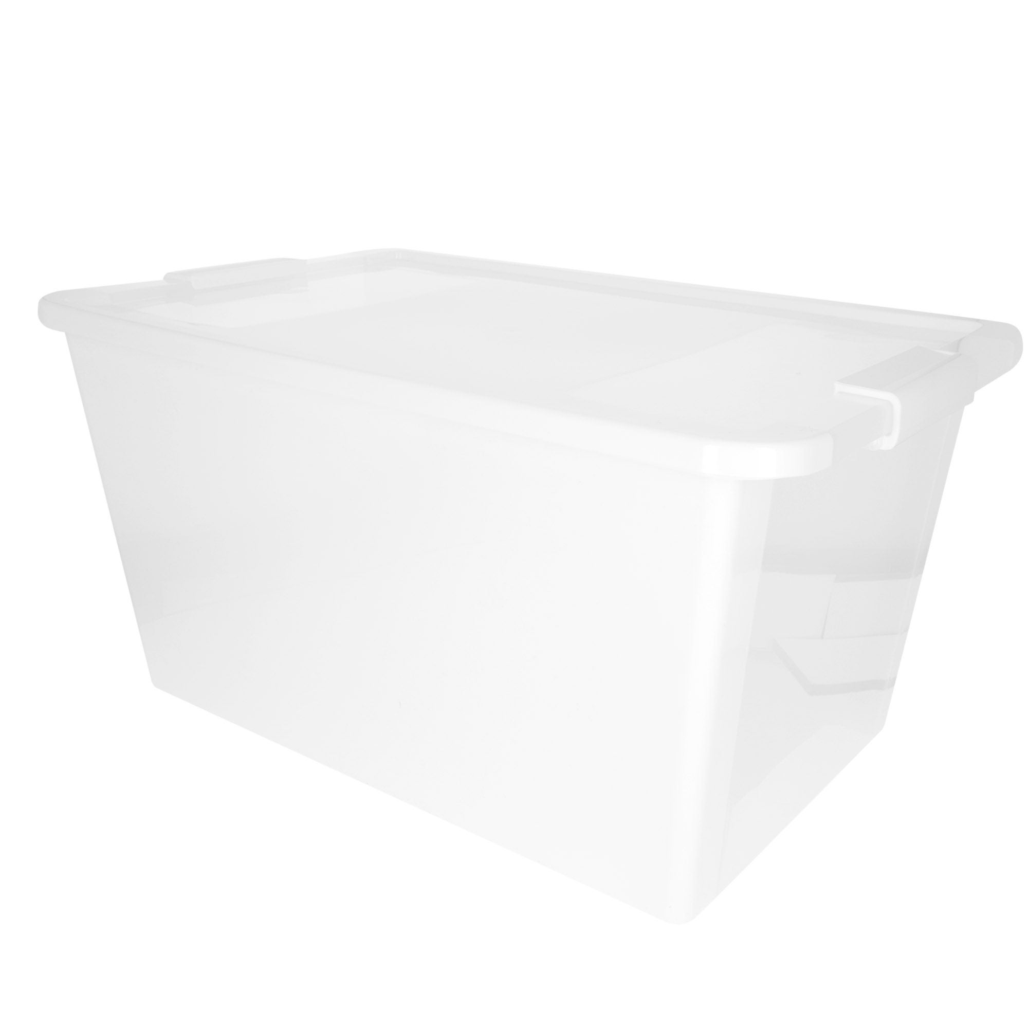 Curver caja de almacenaje con tapa bi-box 40l blanco