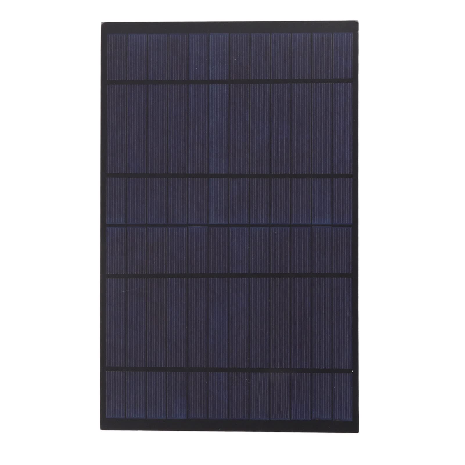 Pannello solare 6V 10W in silicio policristallino, piastra di carica portatile efficiente per campeggio, escursionismo - 2