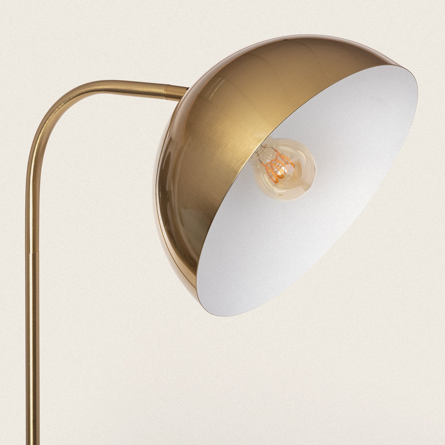 Lampadaire Bowlen Doré - 2