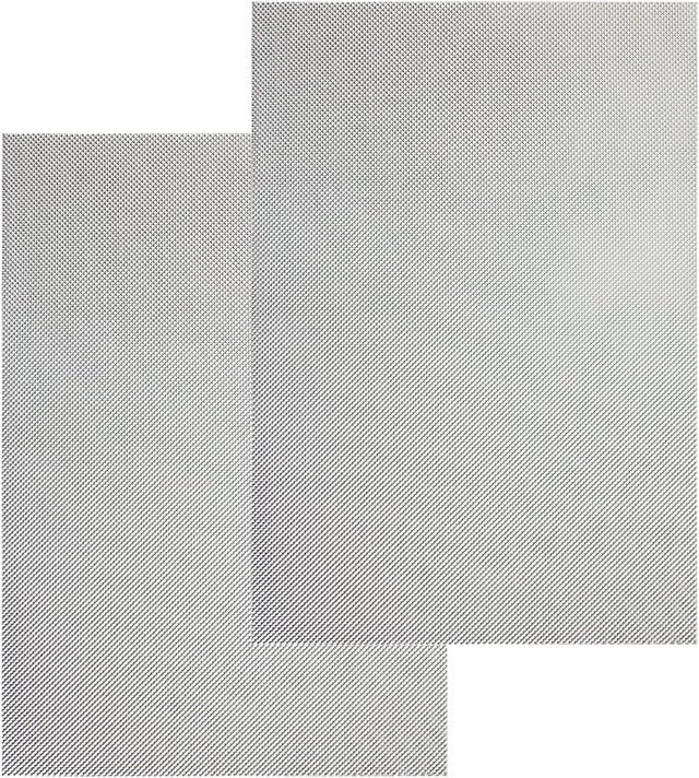2 Pièces A4 Grillage métallique en acier inoxydable, treillis métallique 20 mailles, feuilles de maille filtrante en acier inoxydable(210 x 300 cm)