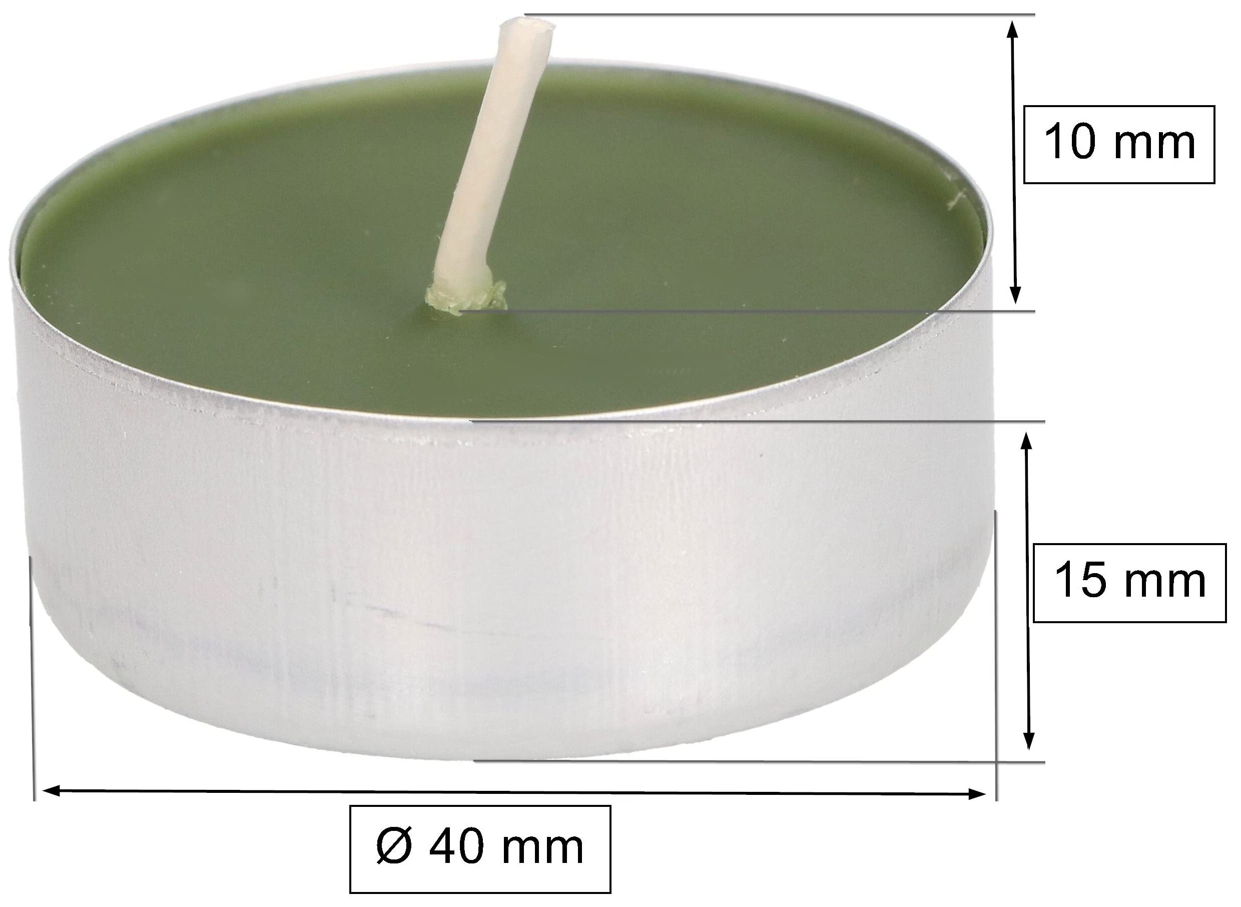6x tealight podgrzewacze świeczki zapachowe wkład - KOTARBAU - 2