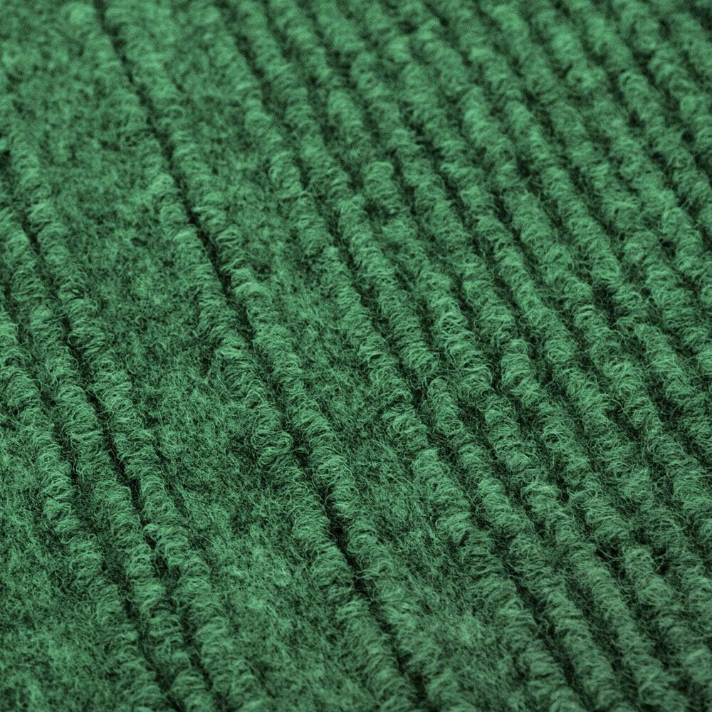 Tapis Coureur Intérieur Extérieur Couloir Escalier Absorbant Antidérapant Vert 67x80 cm - 4