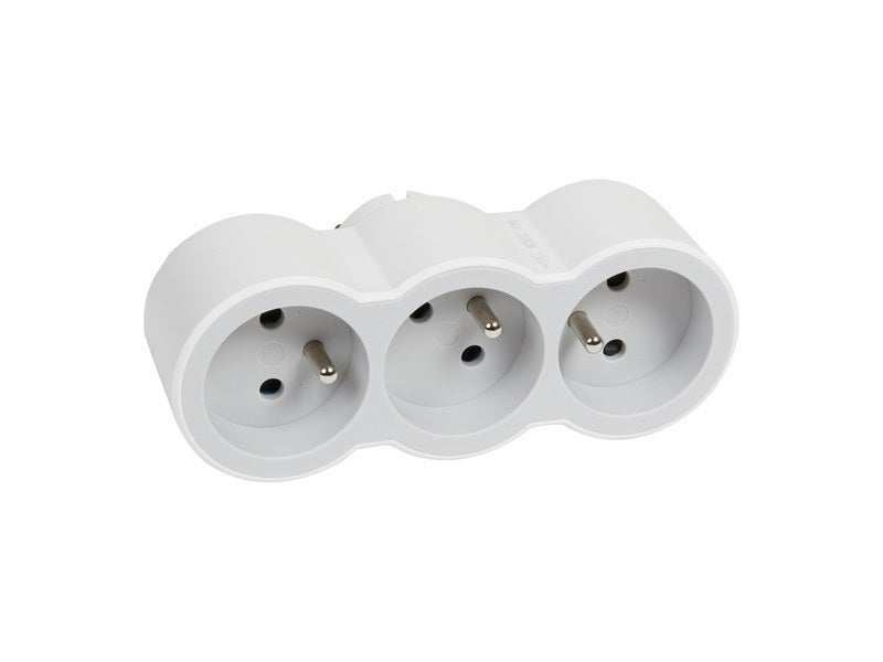 Multiprise LEGRAND MOP FB 3X2P+T STANDARD PRISES FRONTALES - 5