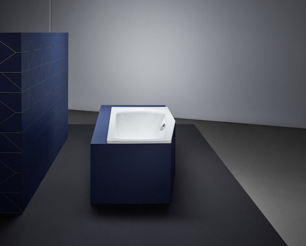 BetteLuna Baignoire à encombrement réduit, côté pieds à gauche, 1700x750x450mm, 2750-000Plus, Farbe: blanc brillant - 4