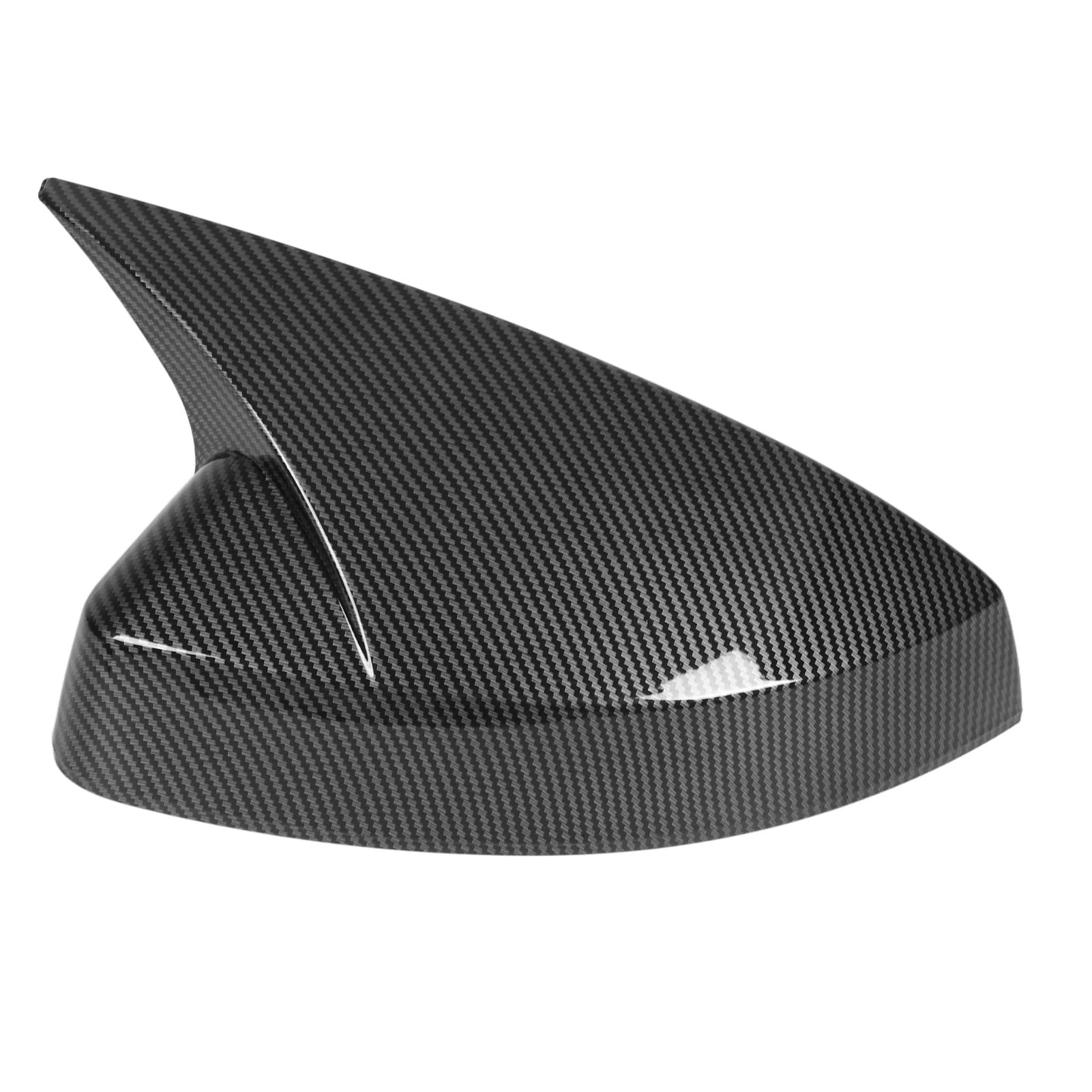 paio di copri specchietti retrovisori laterali per sostituzione alloggiamento specchietto retrovisore per 8V RS3 2013-2019 (stile fibra di carbonio) - 5