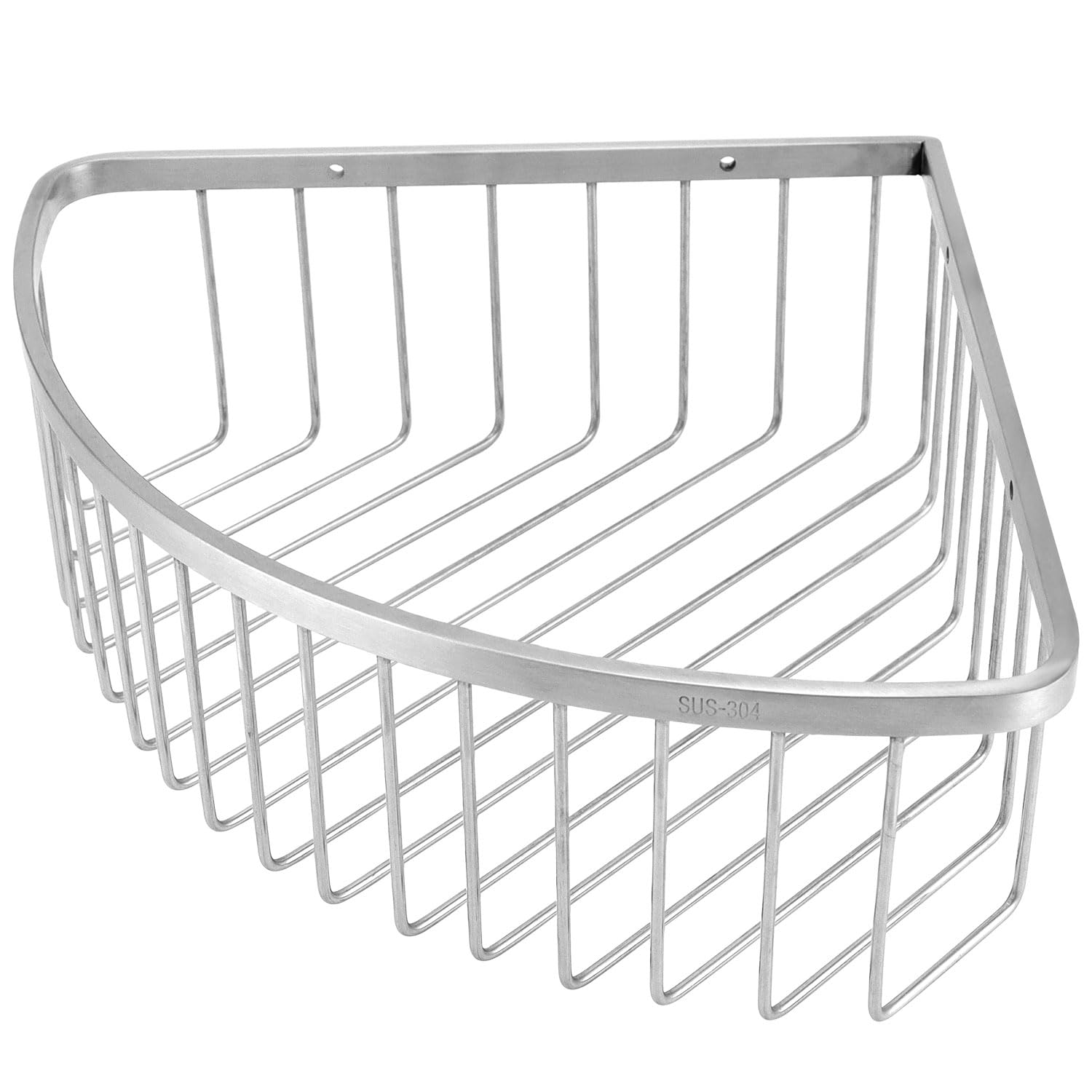 Etagere Angle Salle de Bain, Półka Prysznicowa ze Stali Nierdzewnej 304, Półka Narożna, do Łazienki Kuchni