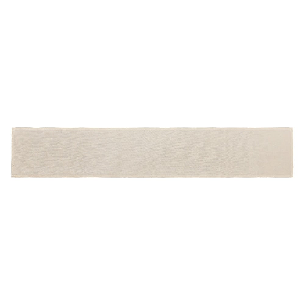 Camino de mesa lavable color beige, ideal para otoño, decoración del hogar, fiestas y celebraciones, 30 x 140 cm. - 5