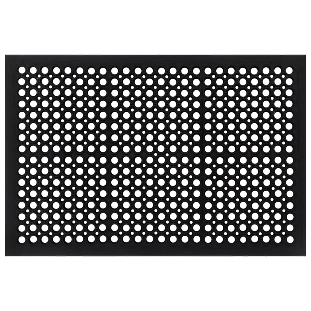 Paillasson rectangulaire 45x75 cm caoutchouc | Leroy Merlin Paillasson rectangulaire 45x75 cm caoutchouc | Leroy Merlin