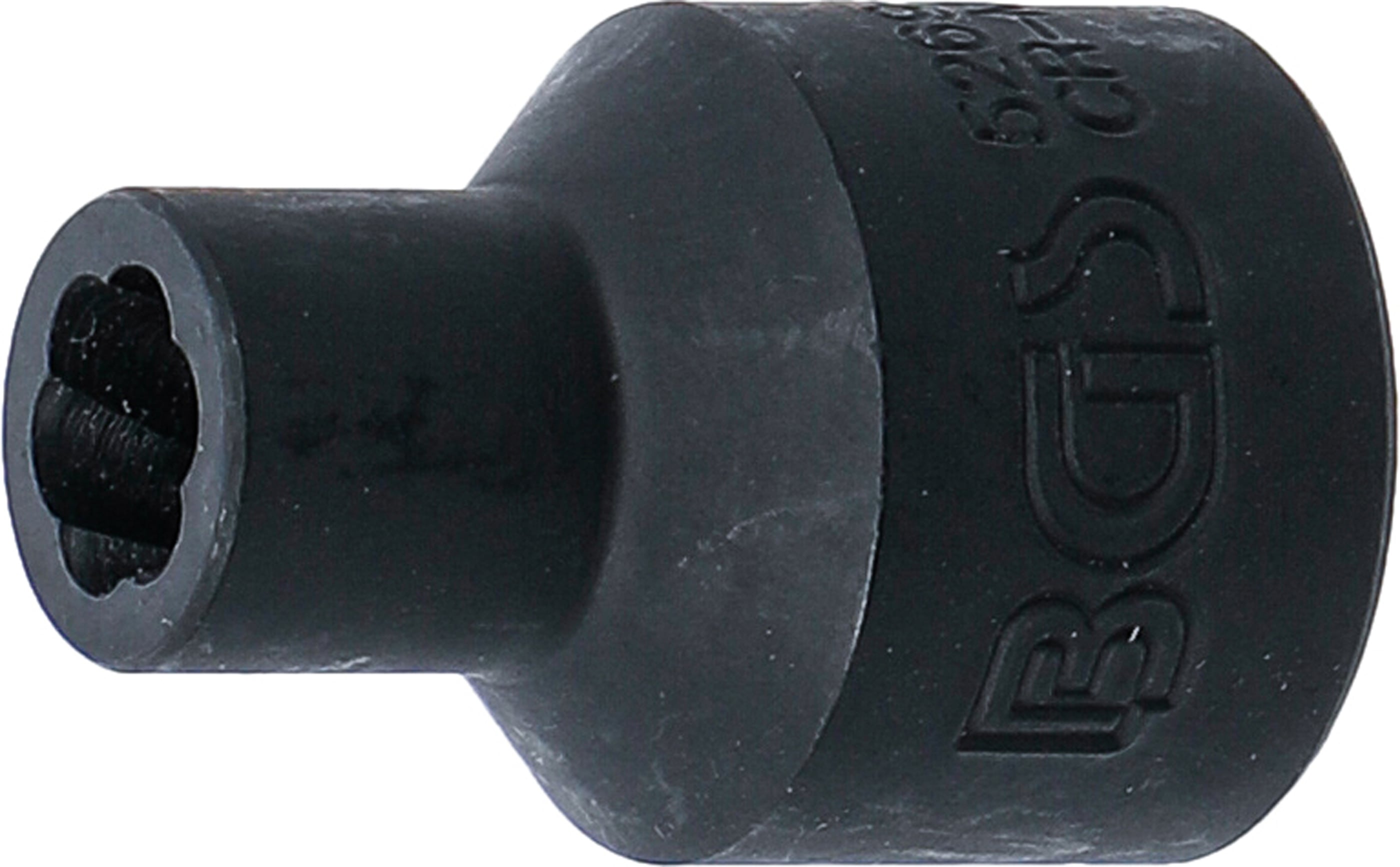 BGS Wkładka do klucza nasadowego o profilu spiralnym / Wykrętak do śrub, napęd kwadrat wewnętrzny 12,5 mm (1/2") SW 8 mm - 5269-8
