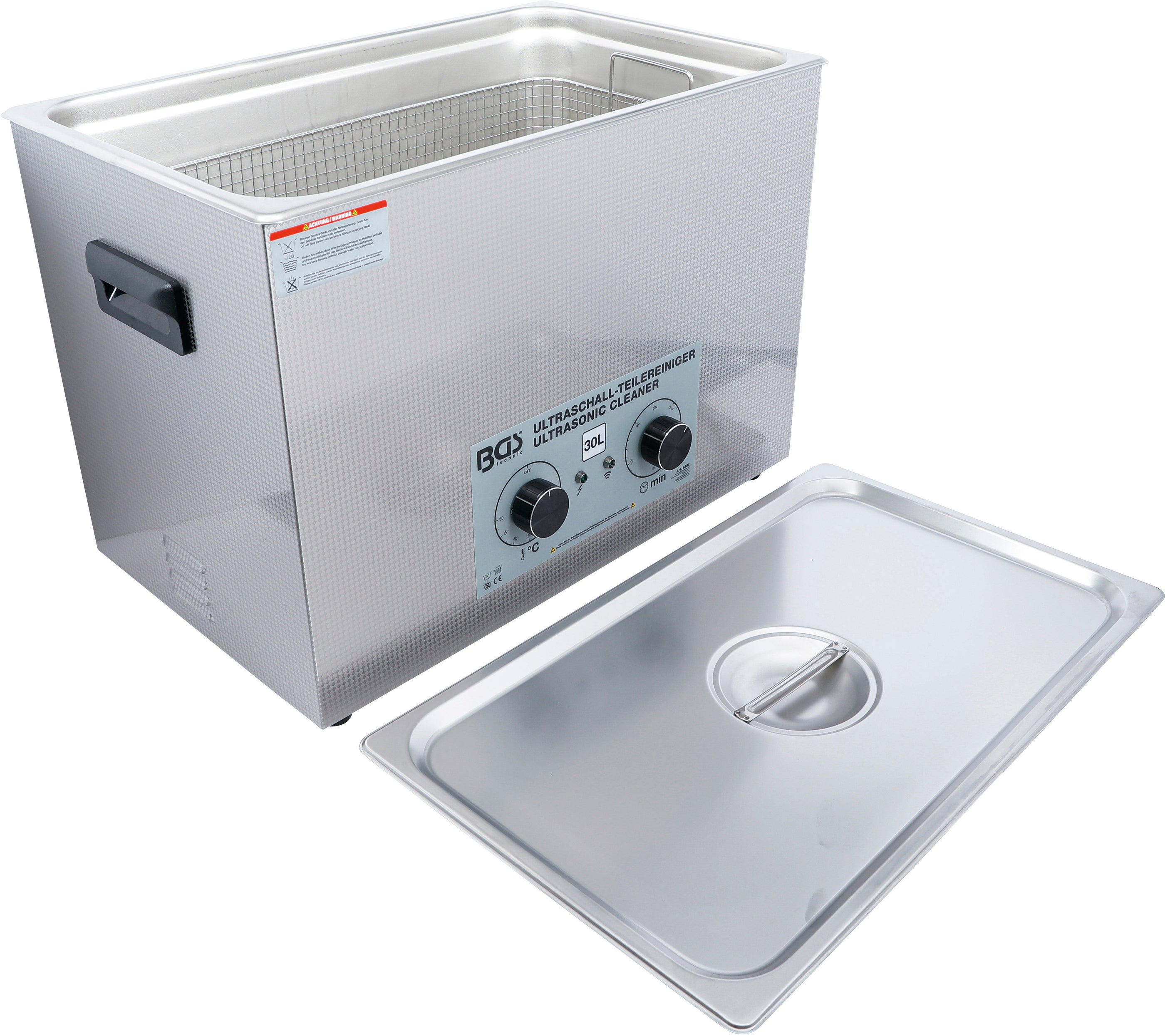 BGS Ultradźwiękowy Oczyszczacz Części 30 l - 6882