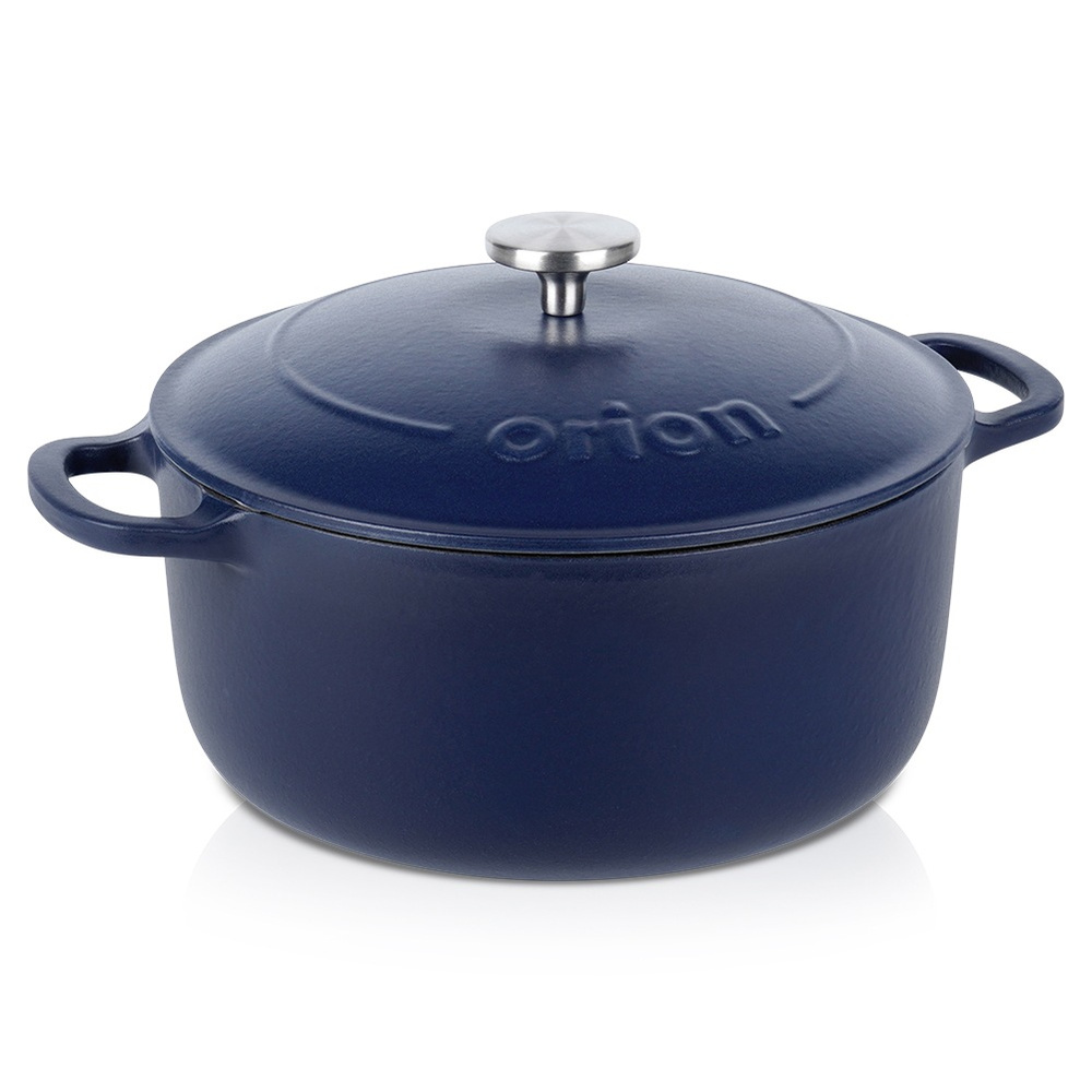 Garnek z pokrywką żeliwny emaliowany LITINA 26 cm, 5,2 l