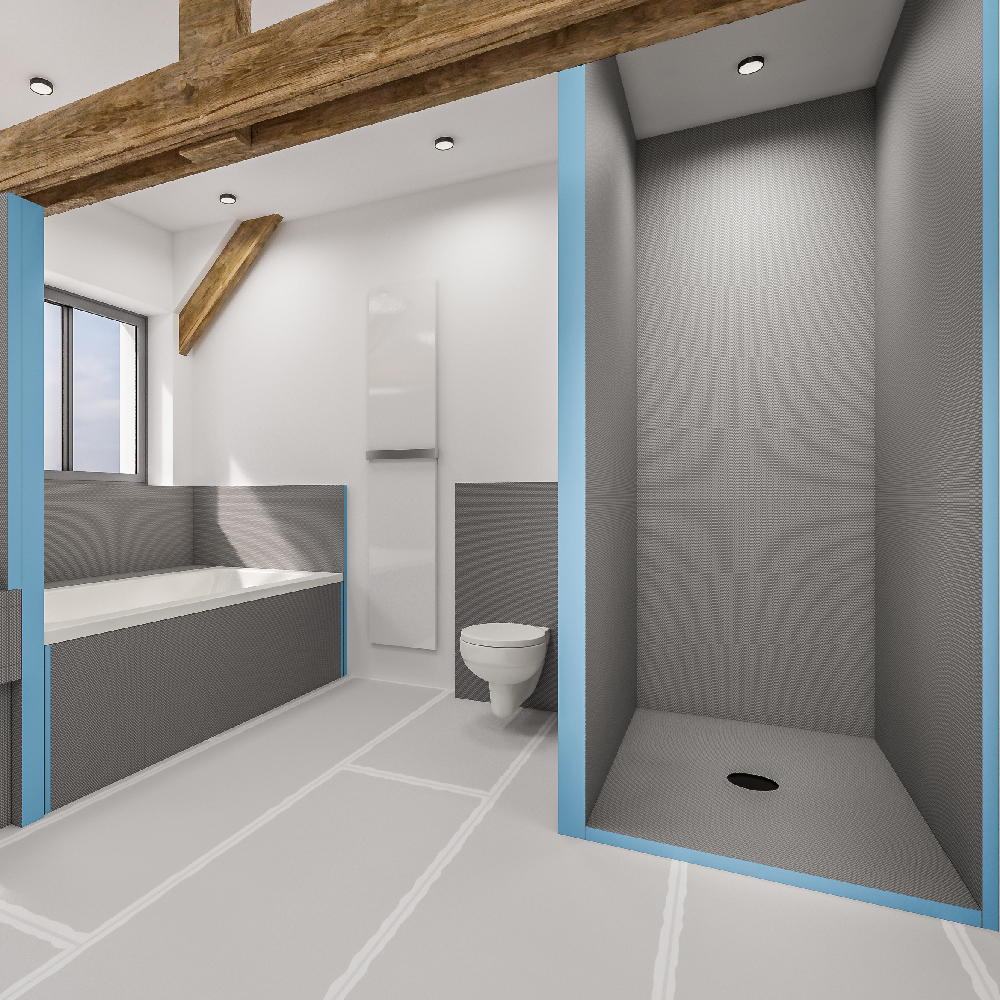 Panneau de construction à carreler 125 cm x 60 cm x 6 mm d'épaisseur - 4