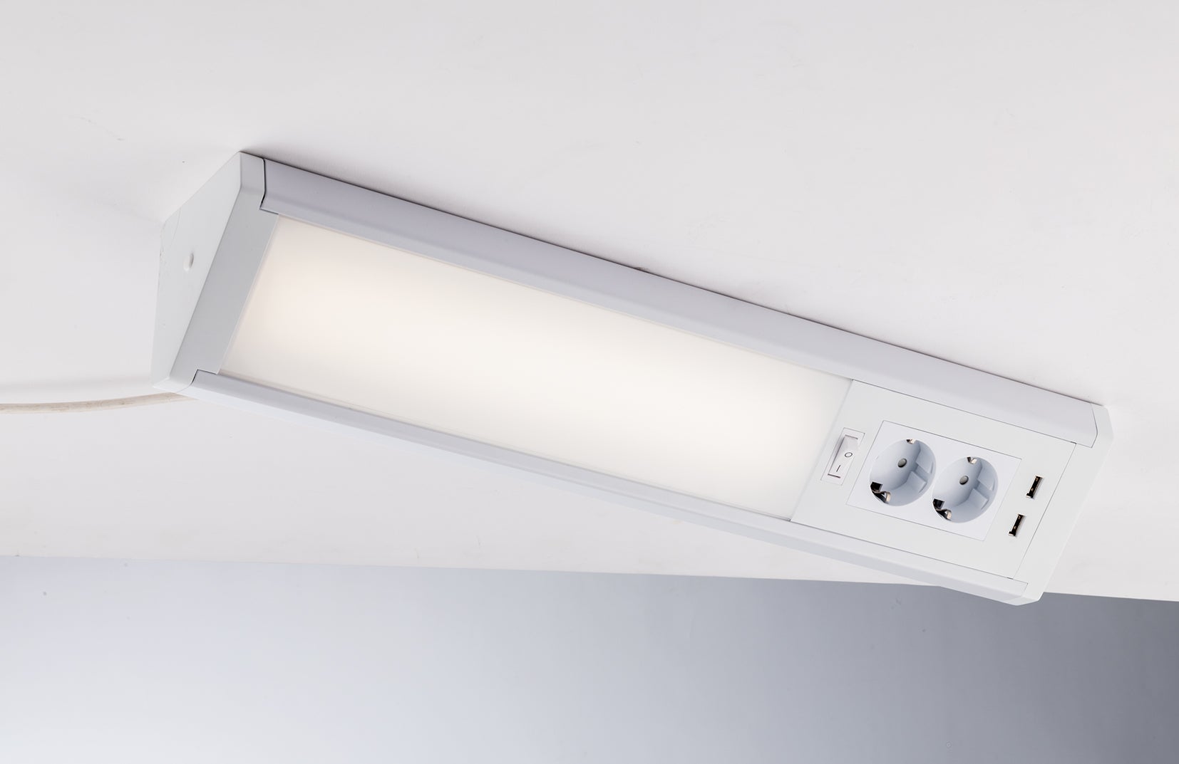 LED Salle De Bain Plafonnier Superslim, Blanc, 15W, Lumière