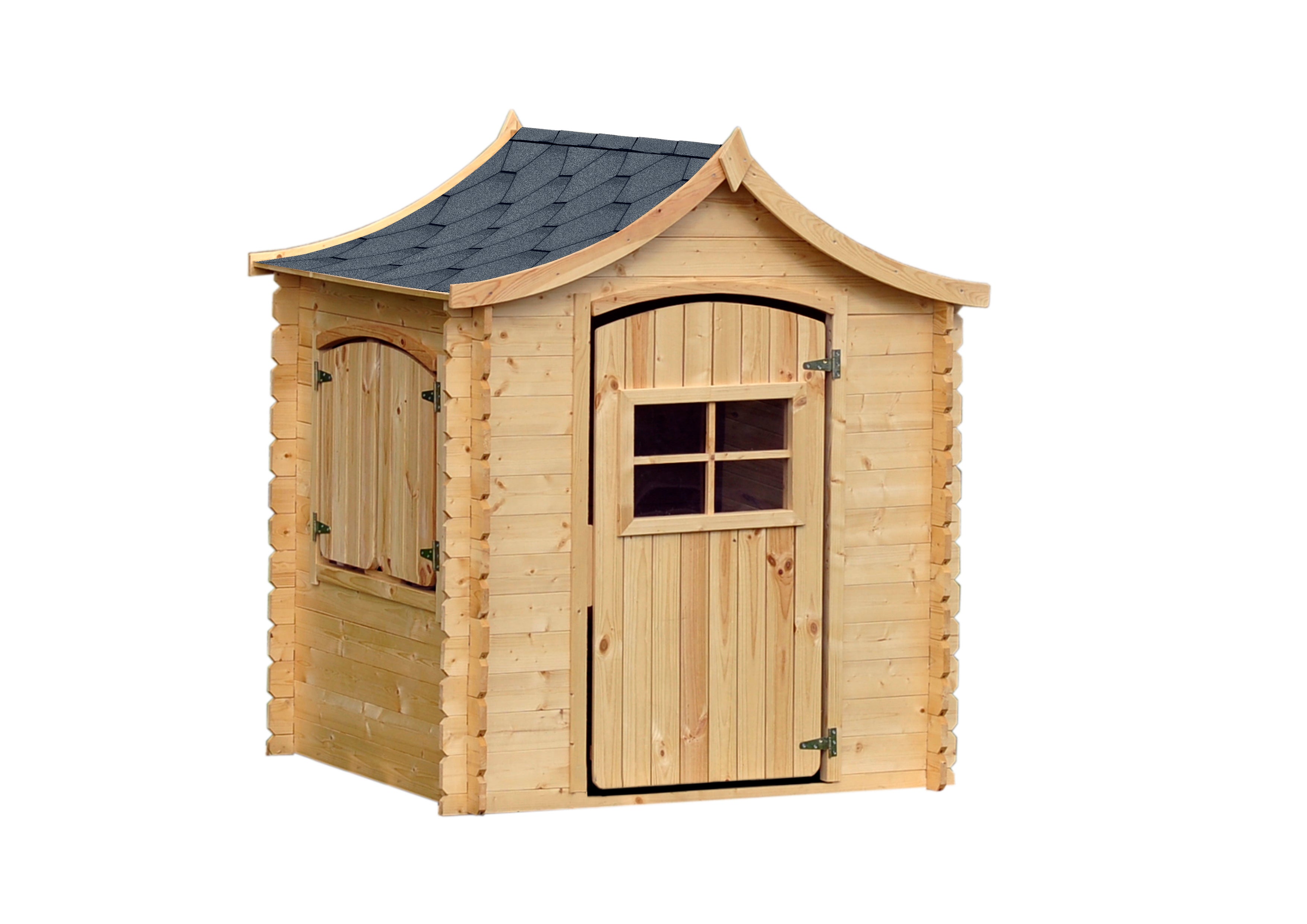 Bardeaux bitumineux Hexagonal Rock H-GREY, couleur gris - bitume toiture - 4