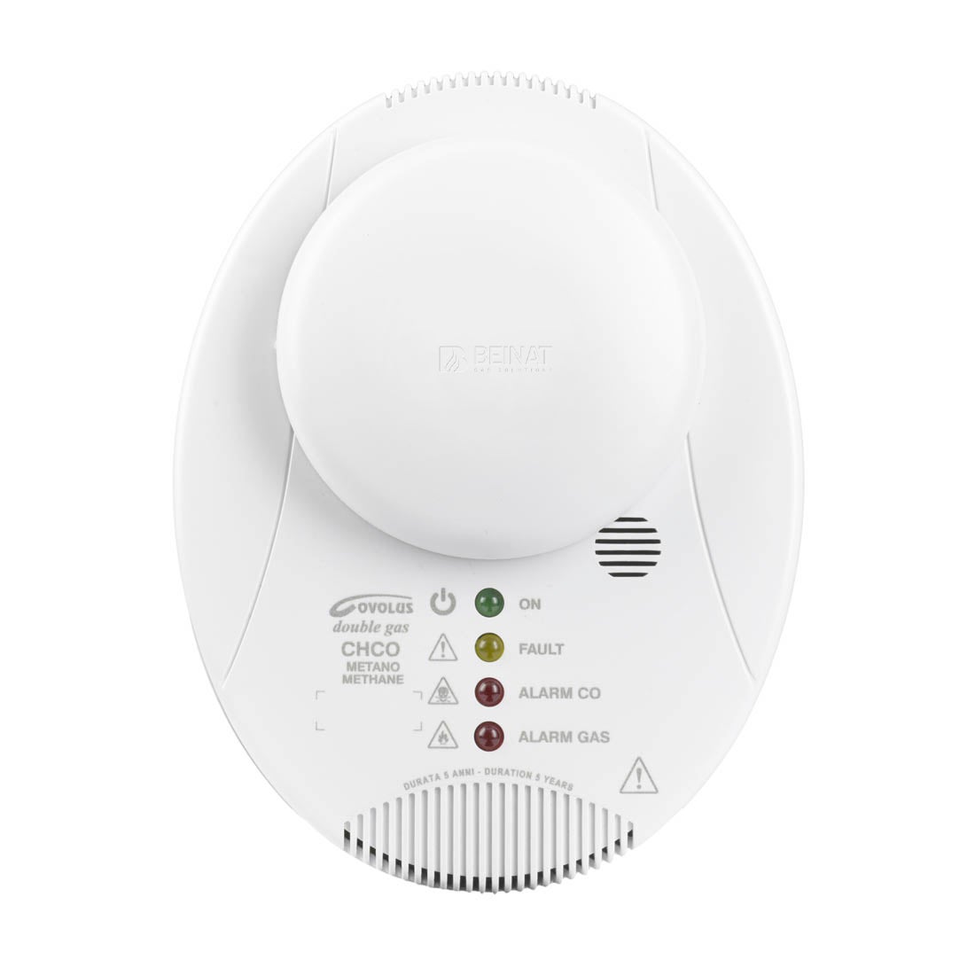 <b> Compatibile con il Decreto Anticipi <b>- Rilevatore doppio gas metano & monossido di carbonio per uso civile CHCO - Beinat</b></b> - 3