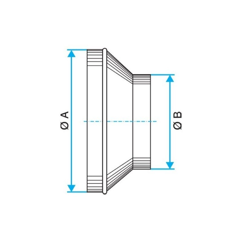 Réduction PVC 200/160 PINOPLAST