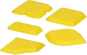 DEWINNER 4 in 1 Raschietto Spatola per Sigillante, Applicatore di Rimozione Raschietto in Silicone, Strumento di Tenuta in Silicone per Giunti per Piastrelle per Pavimento Della Cucina del Bagno