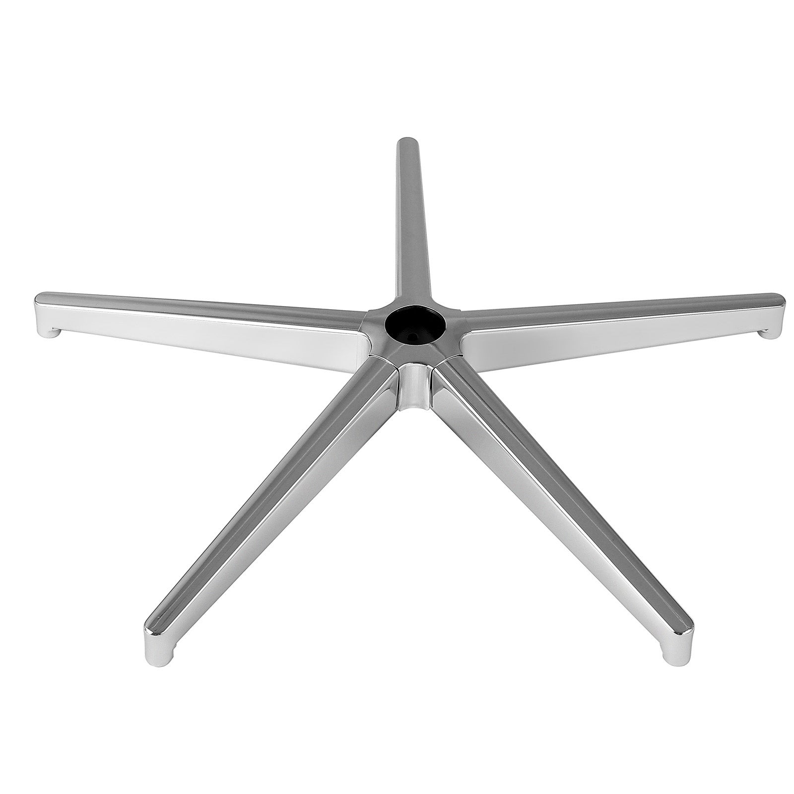 Kołowrotek Base Chrome Φ710mm Podstawa krzesła biurowego 1134kg Srebrny VEVOR