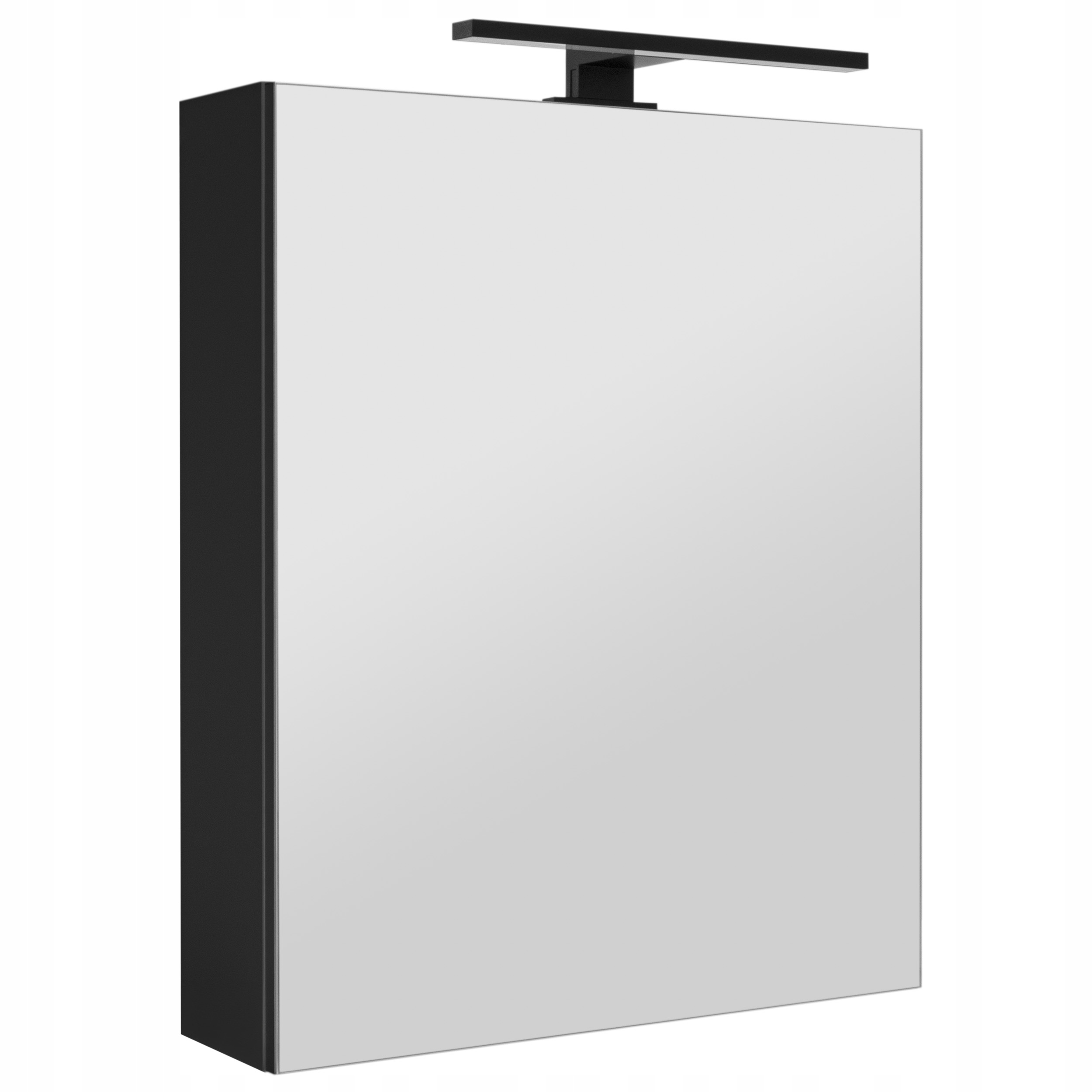 Szafka łazienkowa z lustrem oświetleniem lampką led lustrzana wisząca 50 cm