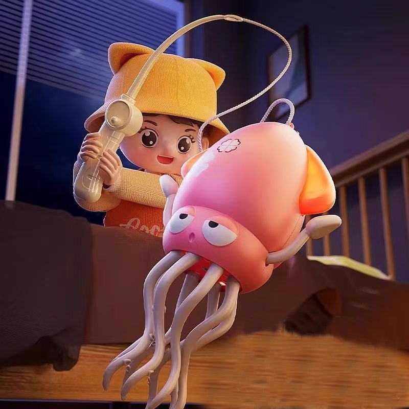 Jouet Pieuvre Dansante Intelligent Avec Lumières LED Et