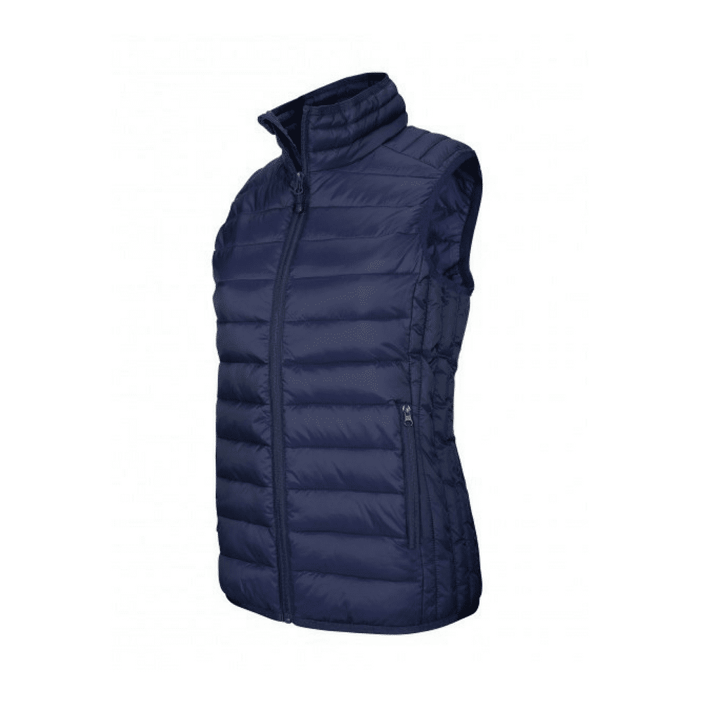 Gilet Sans Manches Matelassé Pour Femme - Doudoune Légère Zippée, Idéale Pour L'automne-hiver, Randonnée Et Quotidien