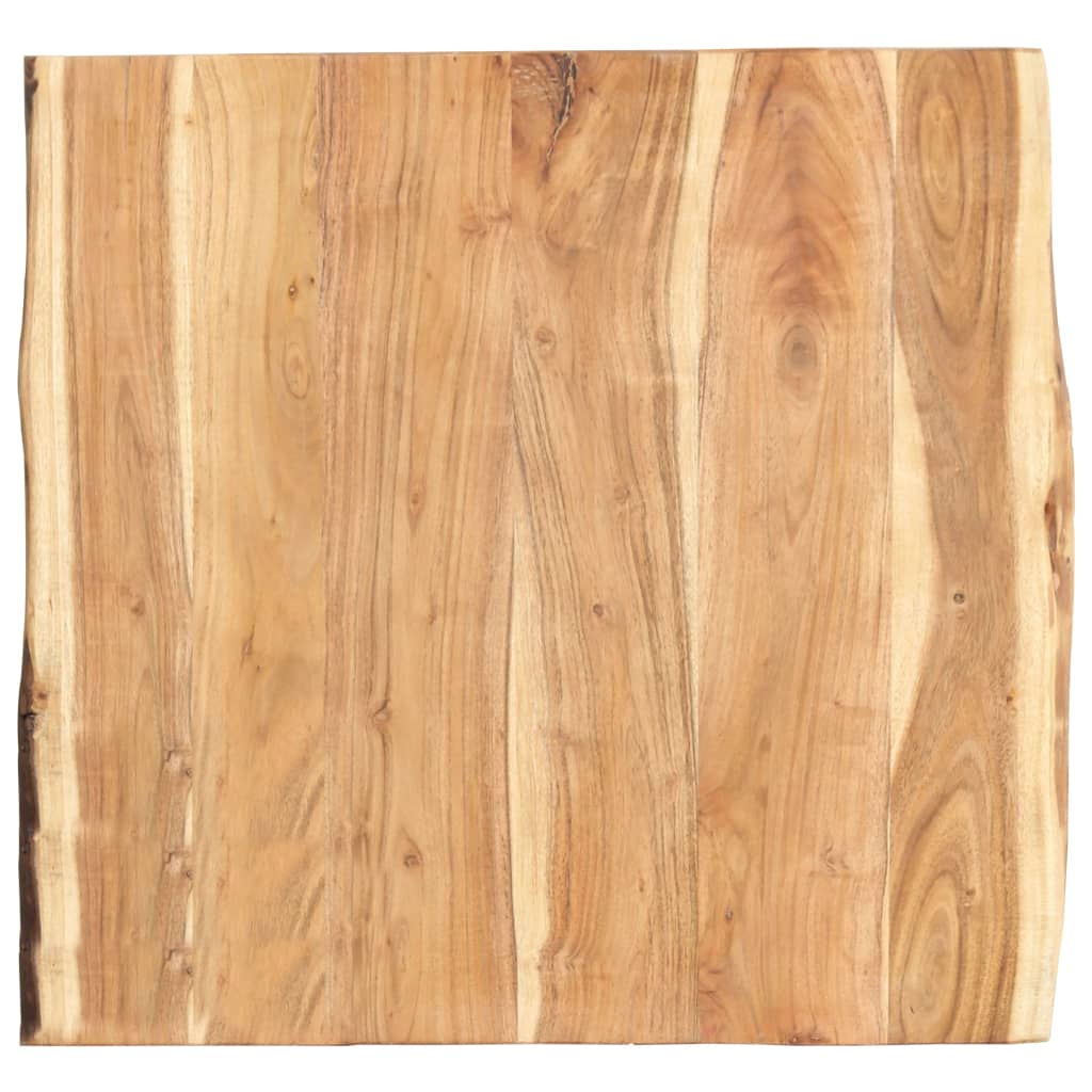Tablero madera maciza de acacia 58x(50-60)x3,8 cm