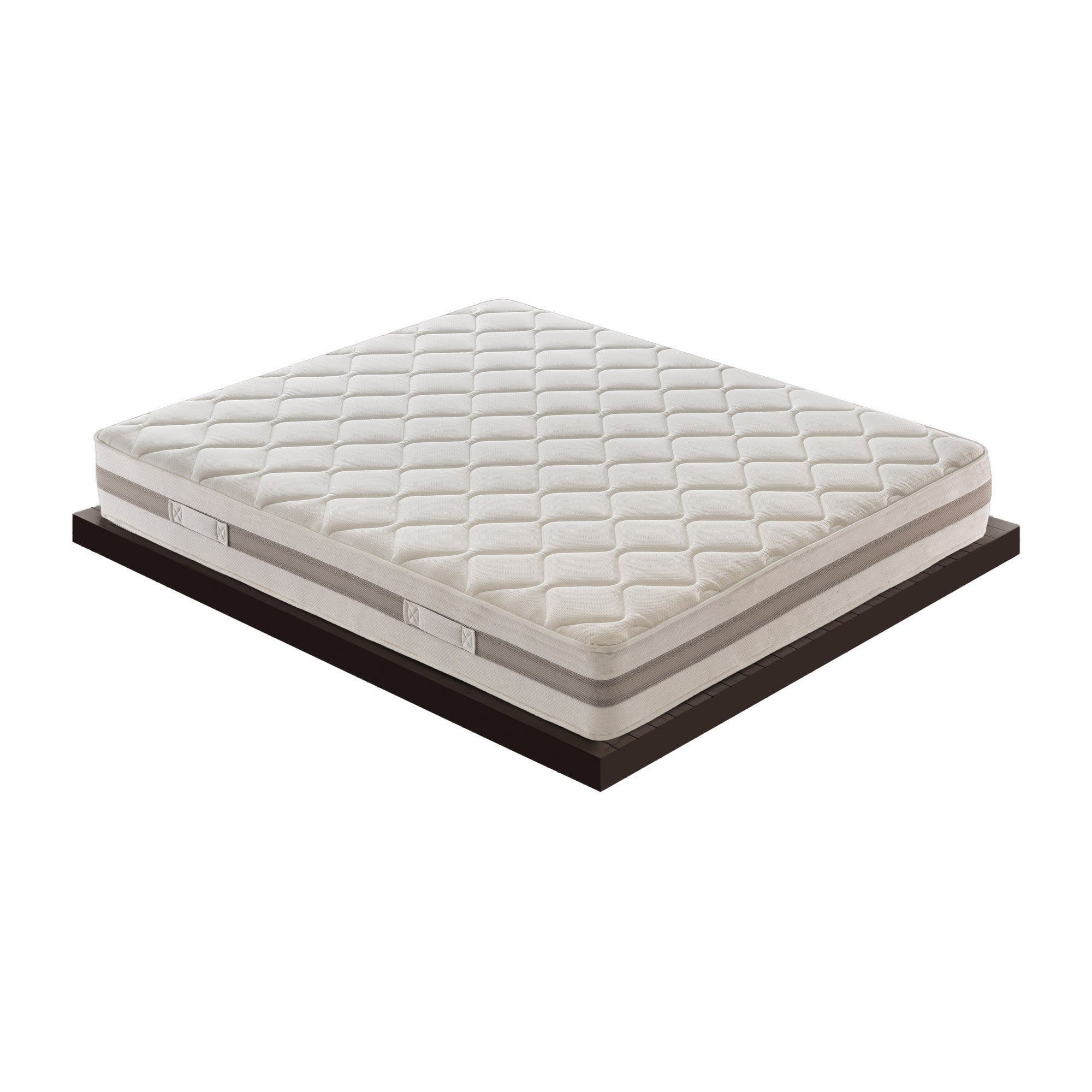 Materasso 140x190 in waterfoam ortopedico - alta densità -13 zone di comfort - Rigidità H4 - 3