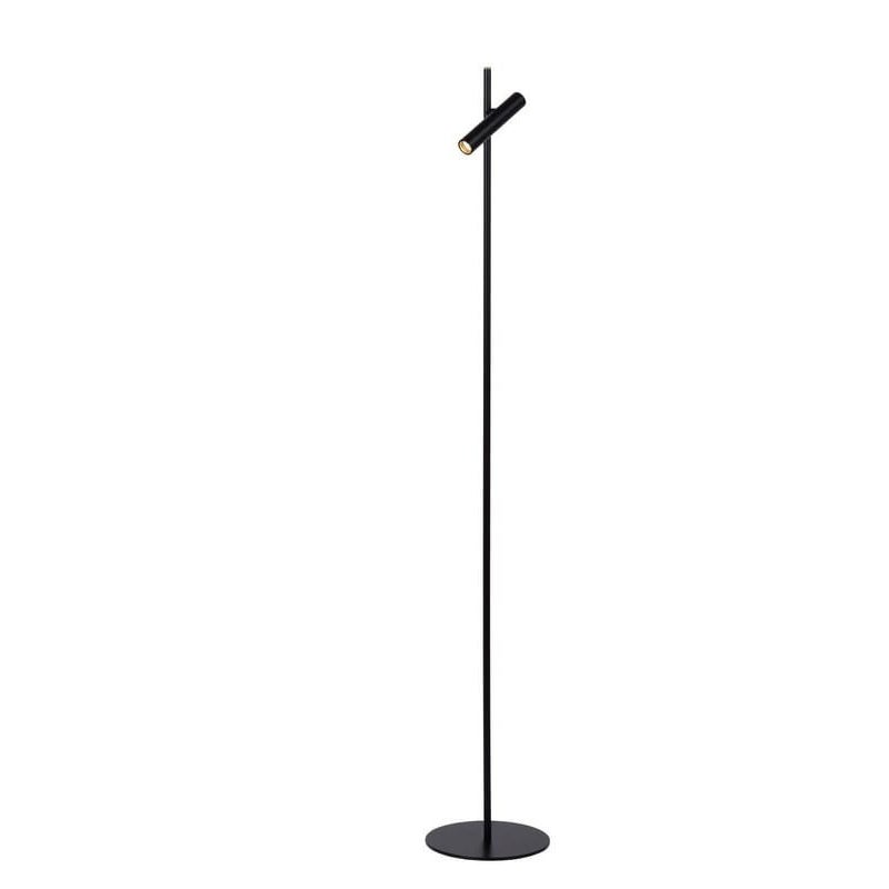 Lampa podłogowa stojąca Philon czarna LED 4.5W 3000K 380lm wym: 140 x 23 x 23 cm aluminium Lucide